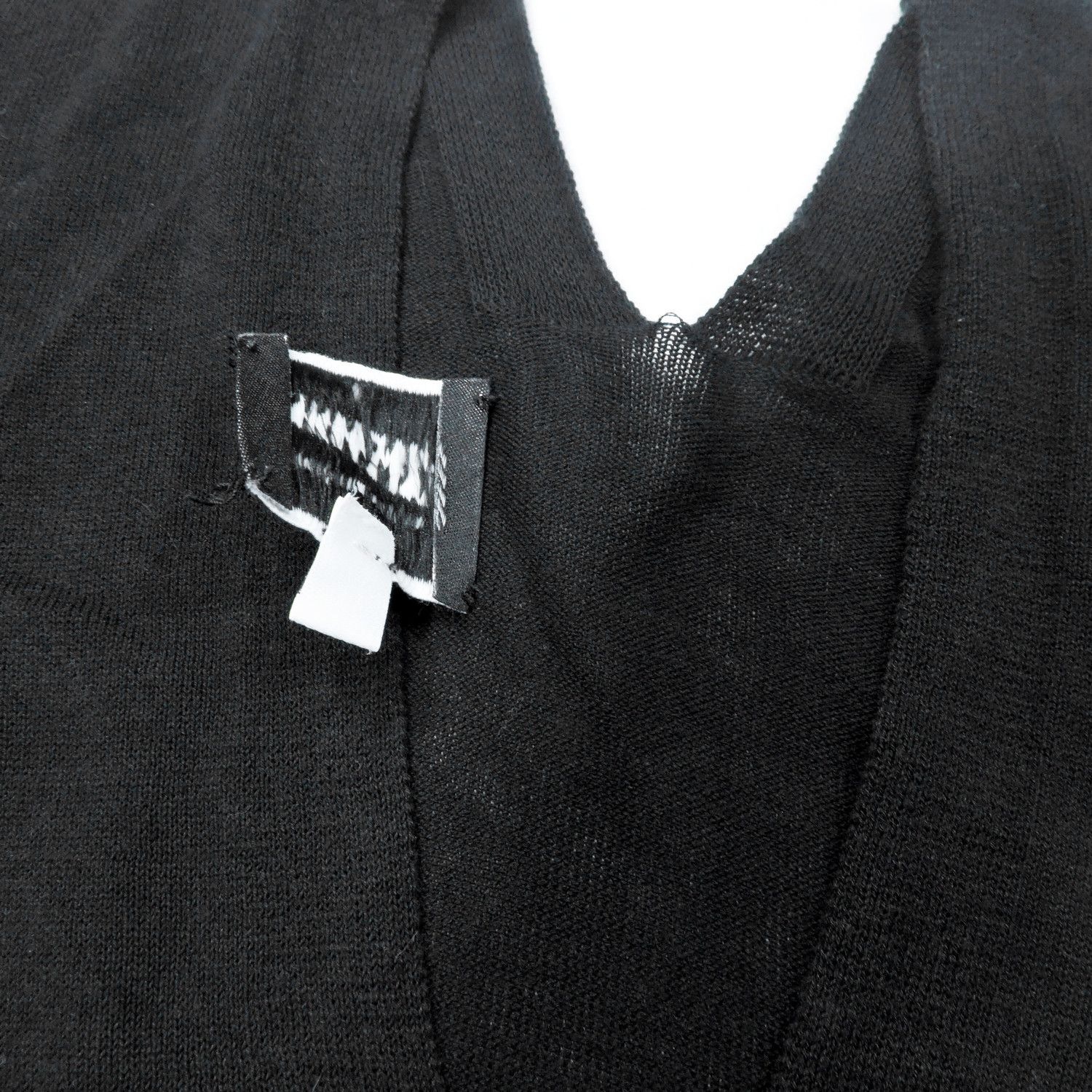 Jean Paul Gaultier JPG FOR SEPT PREMIERES ASYMMETRY CURVE LONG SLEEVE T-SHIRT Size XS / US 0-2 / IT 36-38 - 4 Thumbnail