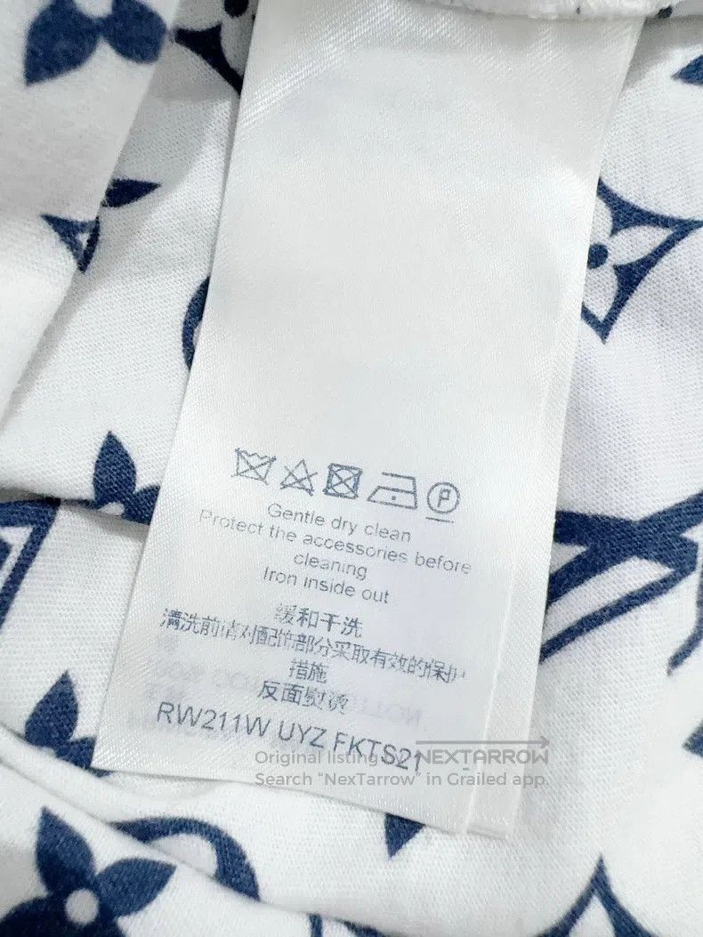 Louis Vuitton Louis Vuitton Full logo short sleeve Size XS / US 0-2 / IT 36-38 - 4 Thumbnail