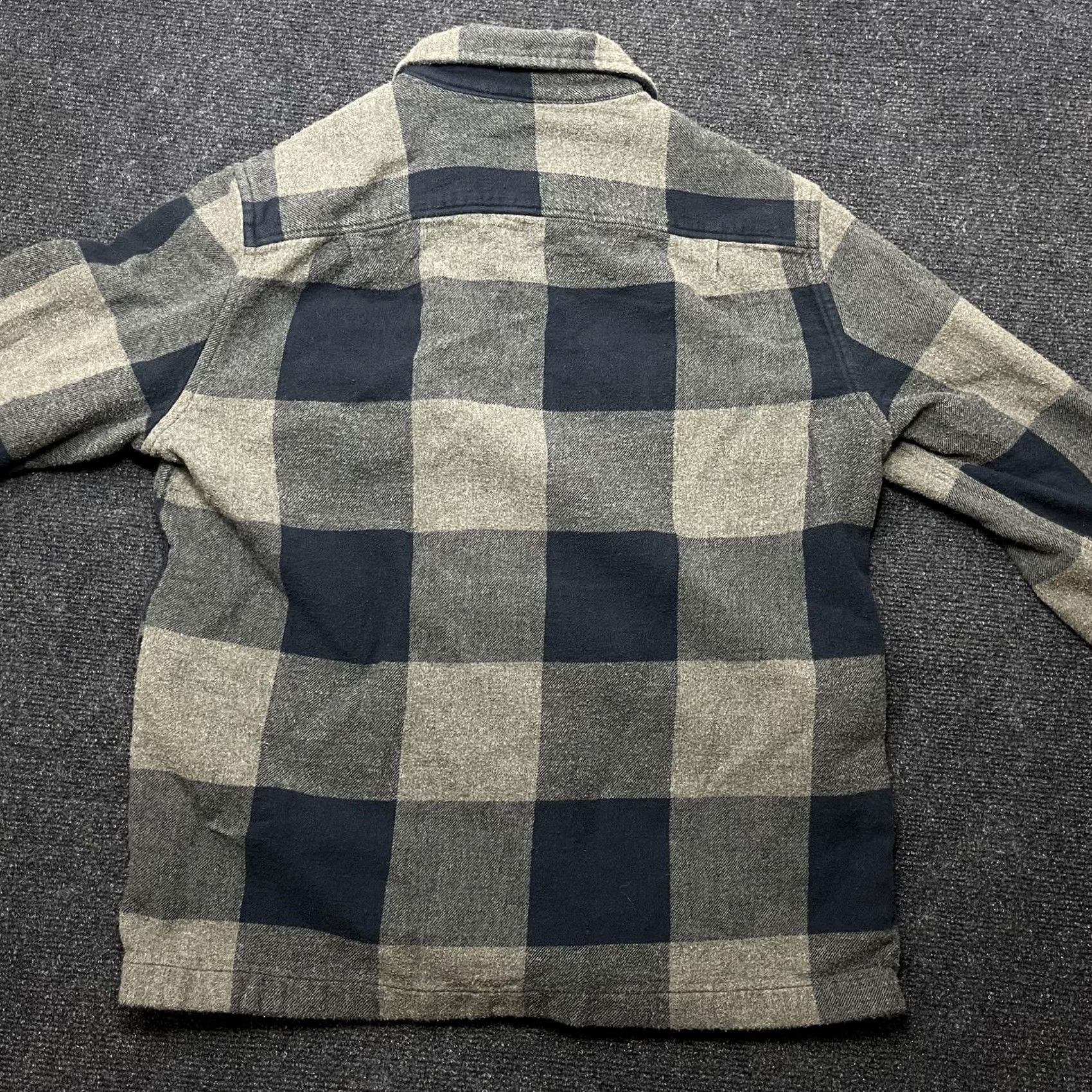American Eagle Outfitters American Eagle Outfitters Jacket Mens Medium Blue Plaid Flannel Lined Snap Front Size US M / EU 48-50 / 2 - 5 Thumbnail