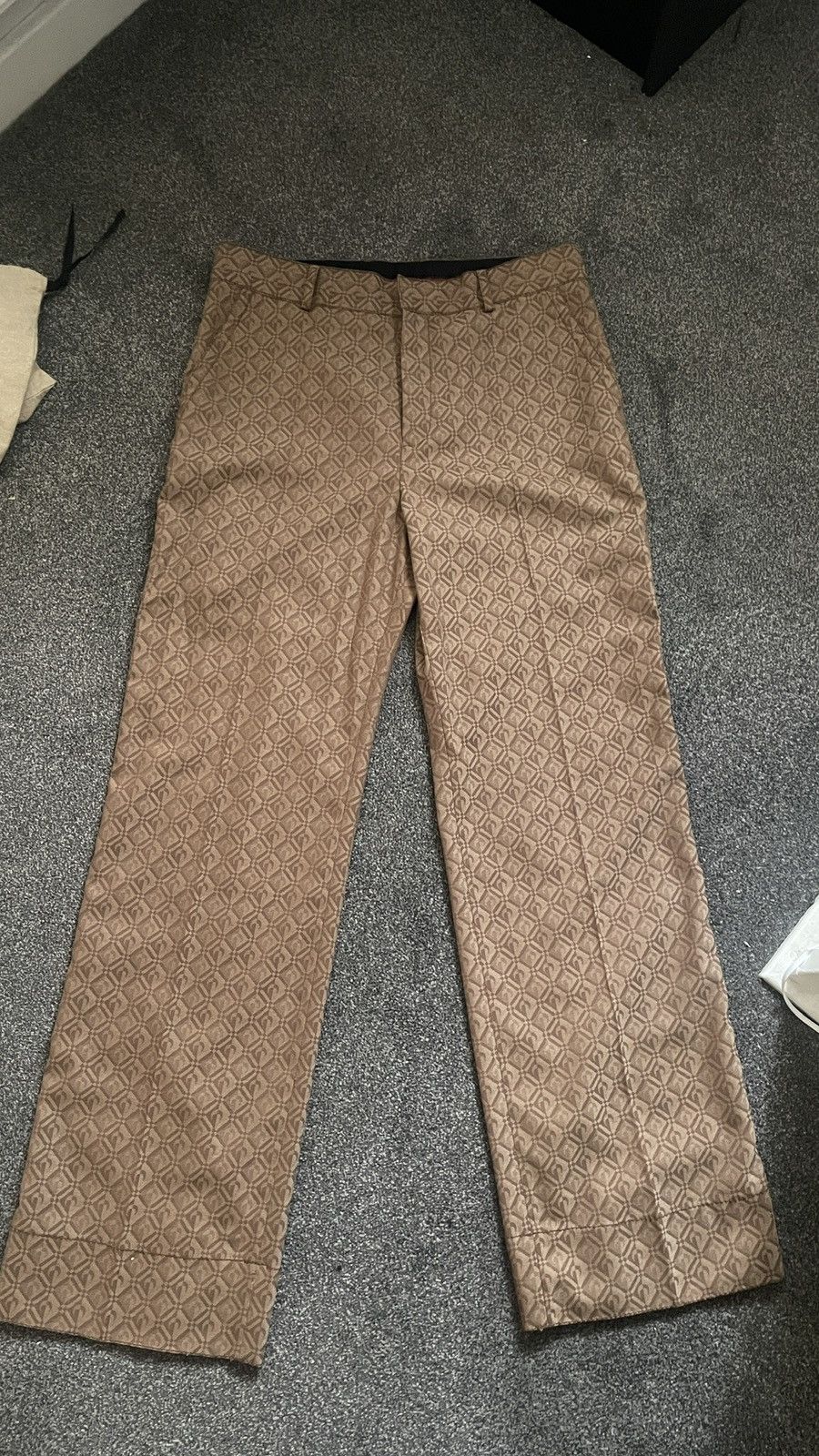 Marine Serre Marine Serre Diamant Trousers Size 50L - 3 Thumbnail