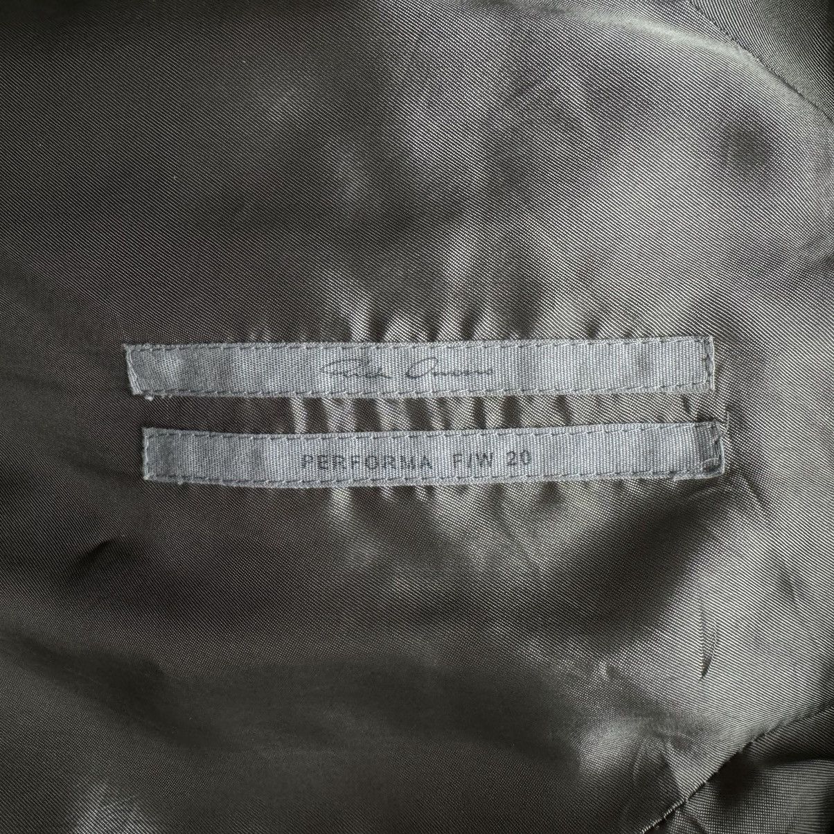 Rick Owens Rick Owens FW20 Blistered Lamb Leather Stooges Jacket Size US M / EU 48-50 / 2 - 11 Thumbnail