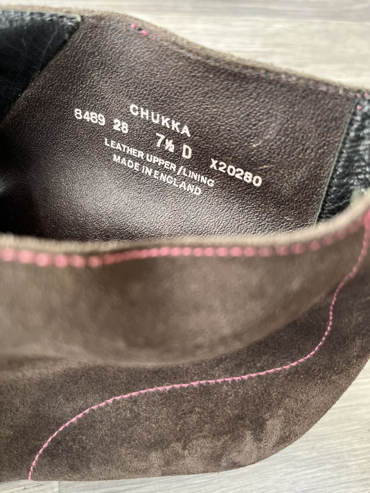 Crockett & Jones Crockett and jones chukka brown suede boots sz uk 7.5D Size US 8.5 / EU 41-42 - 11 Thumbnail