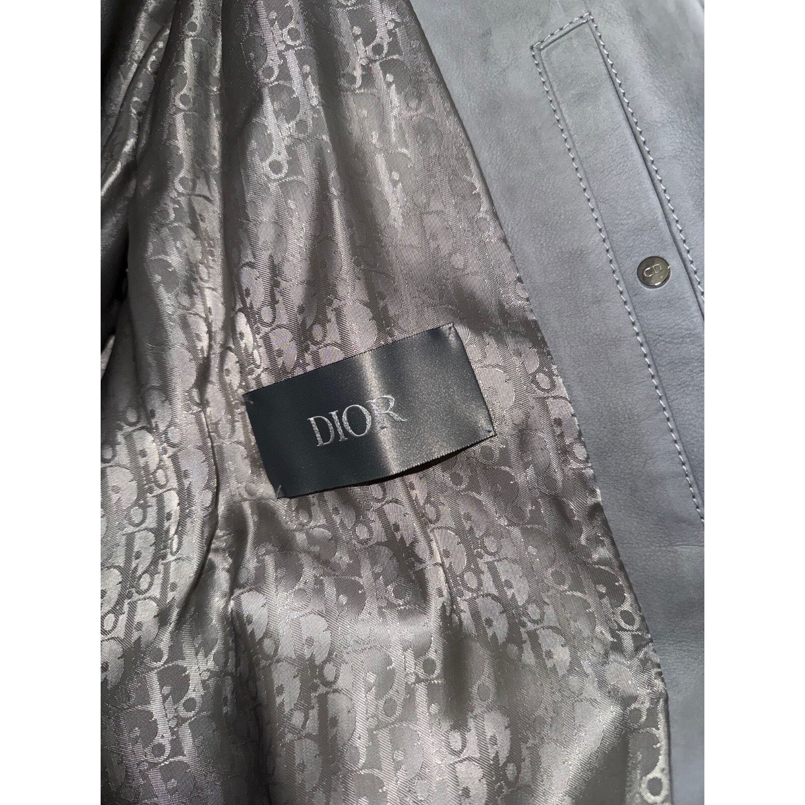 Dior Dior Air Leather Hooded Zip Up Zipper Hoodie Jacket 48 Size US M / EU 48-50 / 2 - 13 Thumbnail
