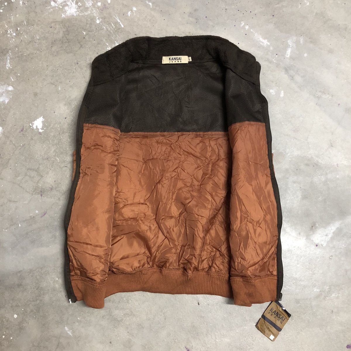 Designer × Japanese Brand × Kansai Yamamoto By Kansai Yamamoto!!! Kansai Jeans Winter Vest Size US L / EU 52-54 / 3 - 7 Thumbnail