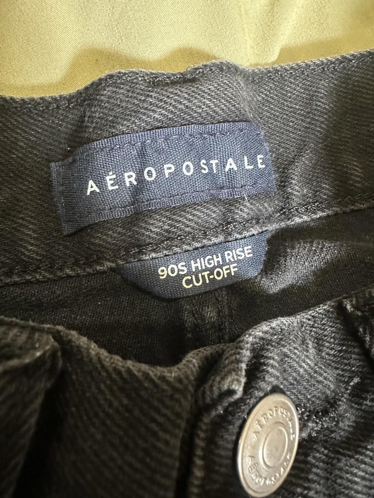 Aeropostale size 2 shorts aeropostale 90s Cutoff High rise Black Size 26" / US 2 / IT 38 - 10 Thumbnail