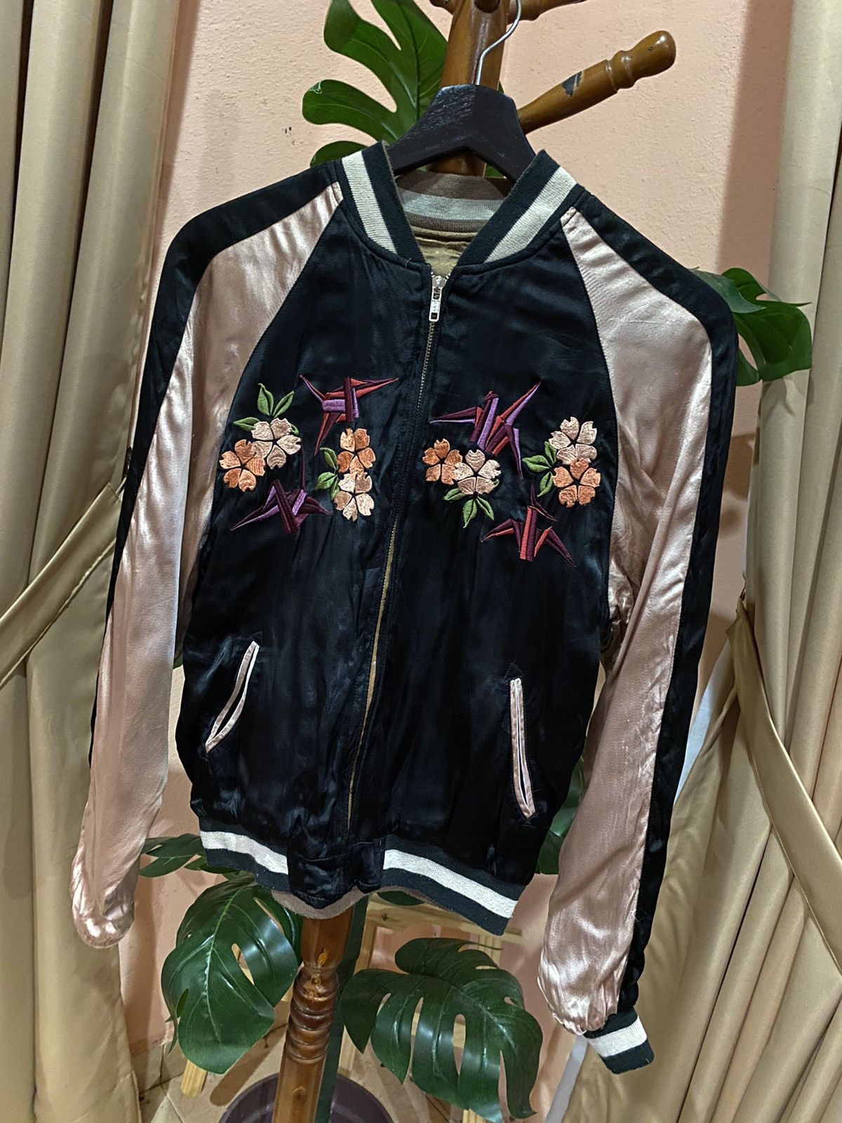 Other SUKAJAN BACK STREET CRAWLER SOUVENIR REVERSIBLE RAYON JACKET Size US S / EU 44-46 / 1 - 4 Thumbnail
