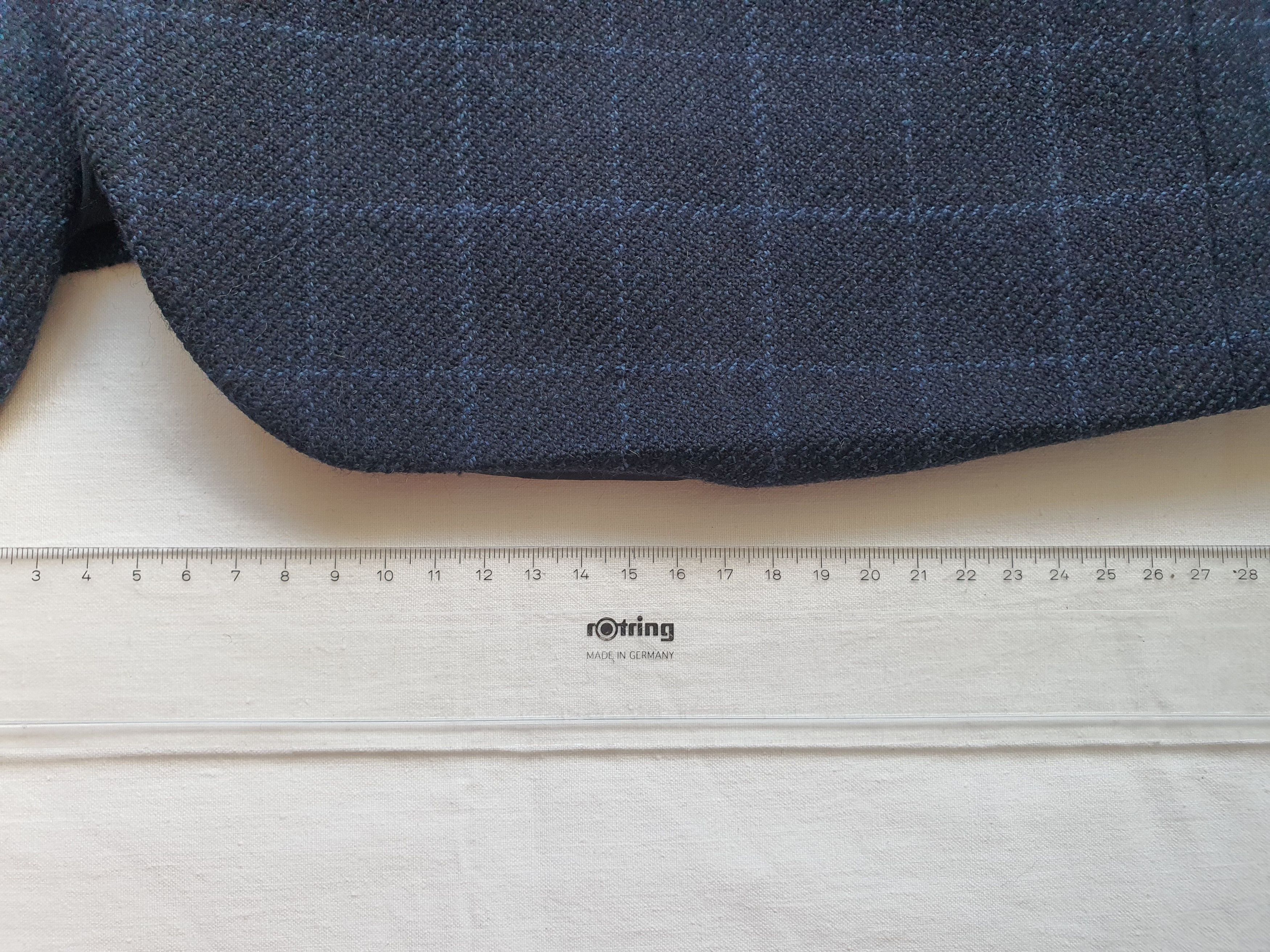 Yves Saint Laurent Vintage (80s 90s) Windowpane Sports Coat Jacket Size 40R - 14 Thumbnail