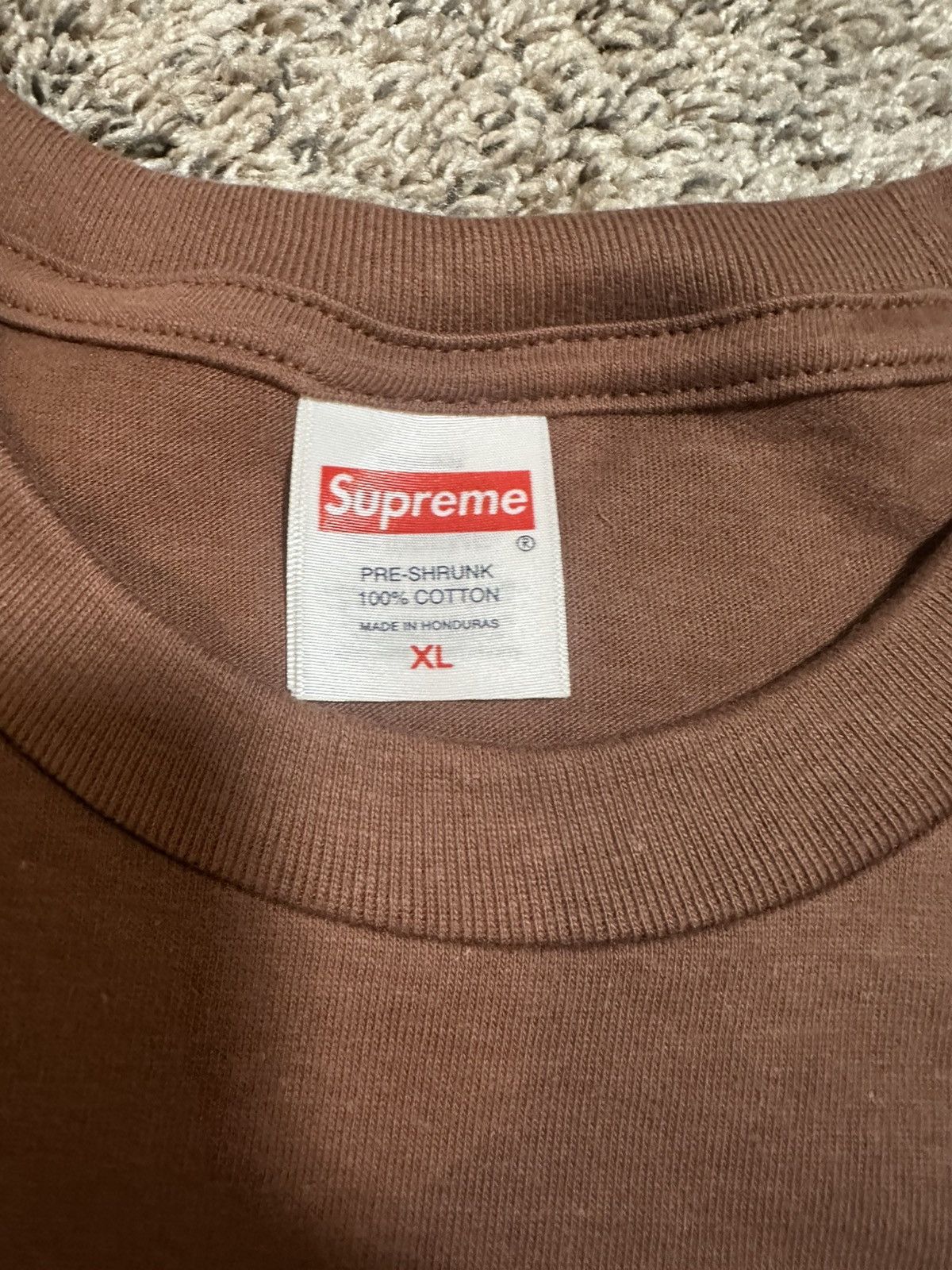 Supreme Supreme “alone time” tee Size US XL / EU 56 / 4 - 3 Thumbnail