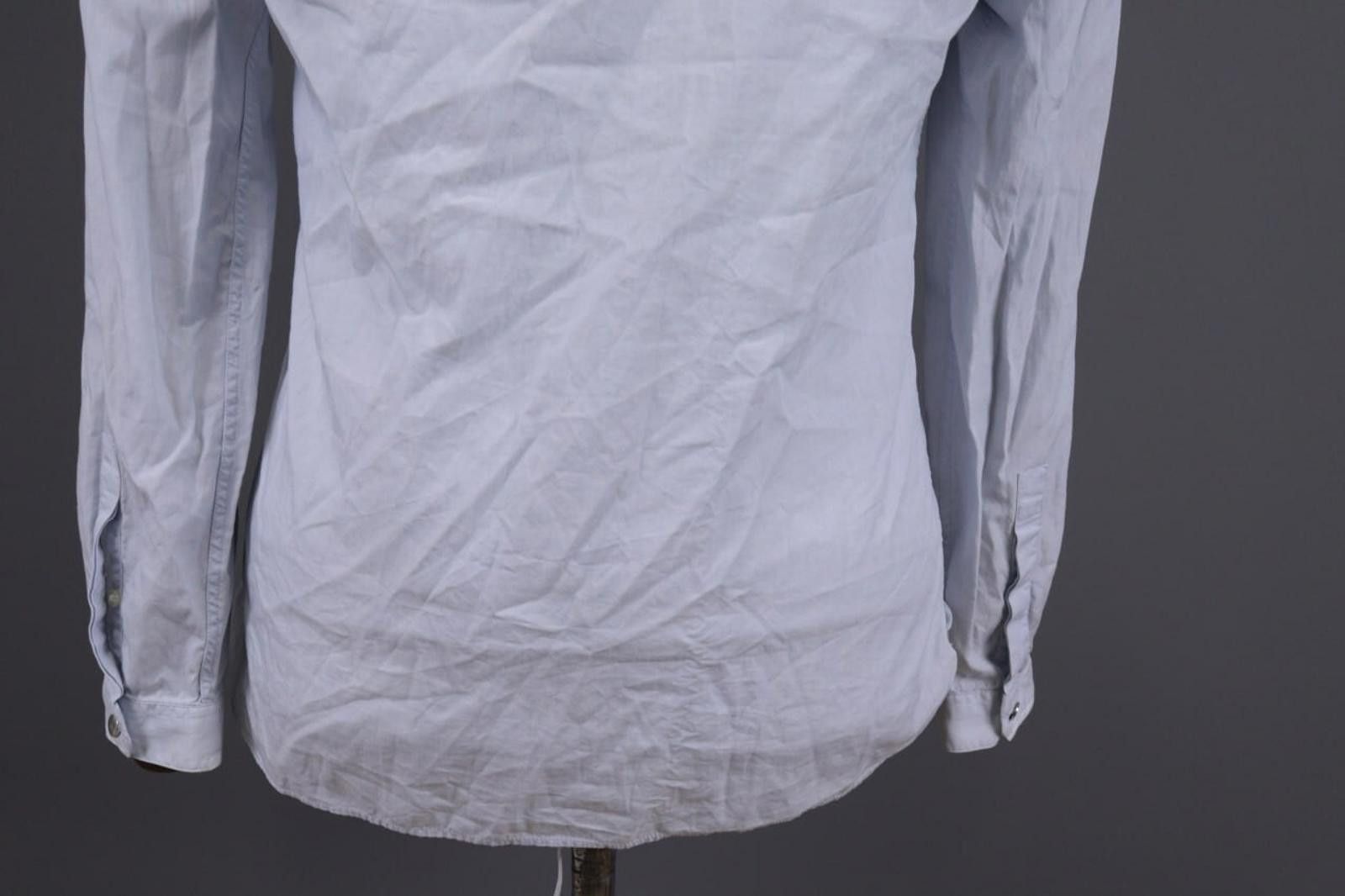 The Kooples The Kooples Adjusted Blue Summer Button Down Shirt Size S Size US S / EU 44-46 / 1 - 8 Thumbnail