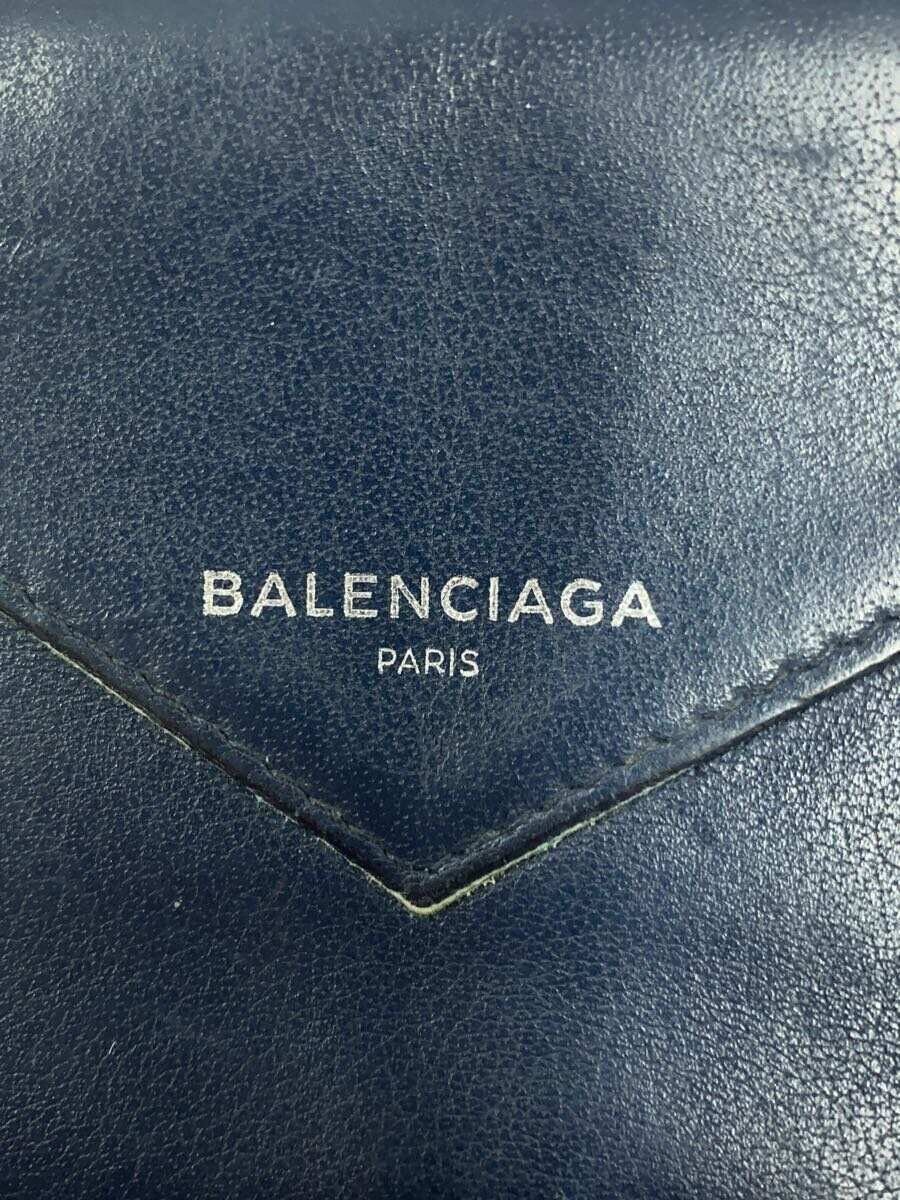 Balenciaga Balenciaga Long Wallet Navy Size ONE SIZE - 3 Thumbnail