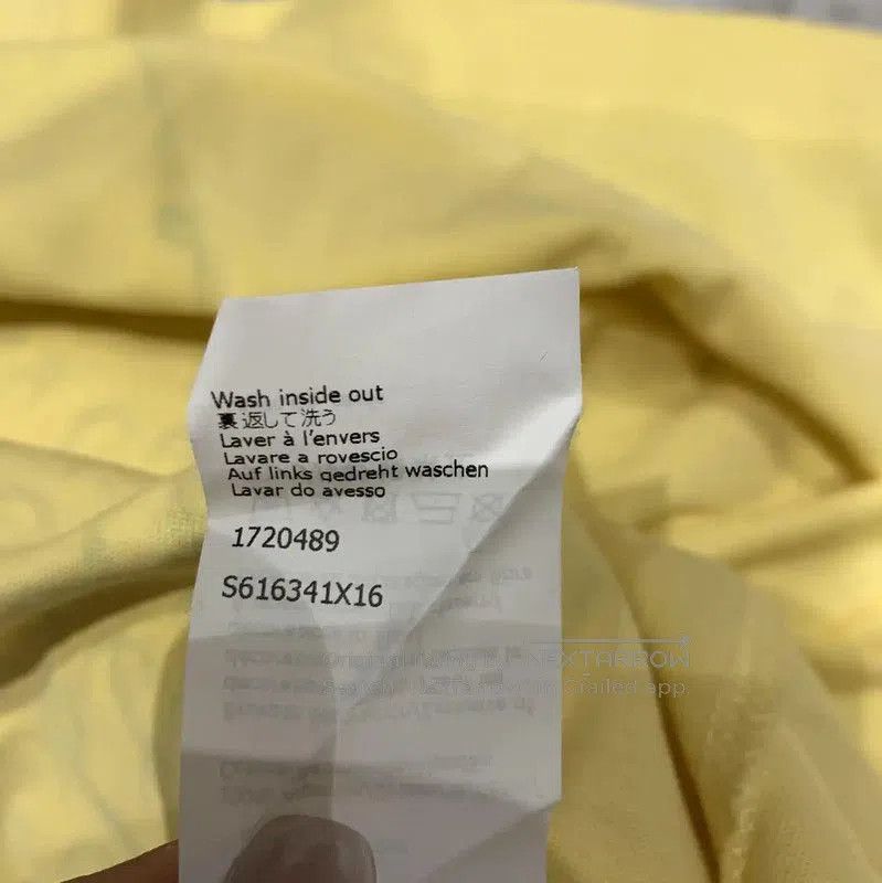 Loewe Loewe Summer Yellow Cotton Graphic T-Shirt . Size XS / US 0-2 / IT 36-38 - 7 Thumbnail