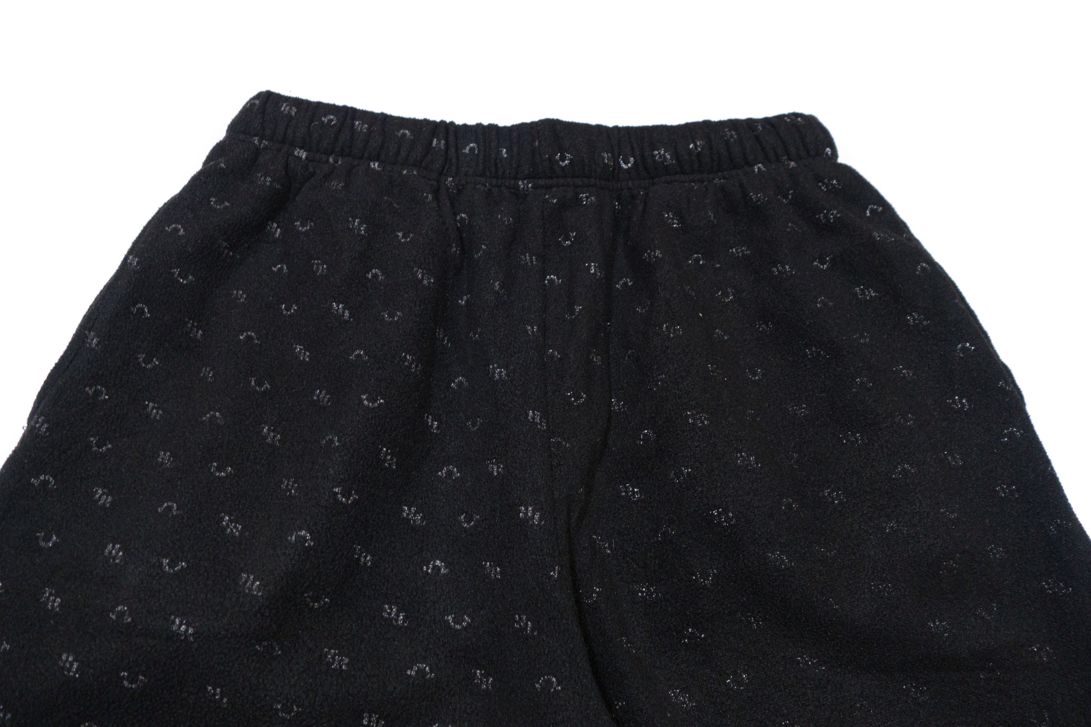 True Religion Monogram Loungewear Soft Fleece Pants Size US 32 / EU 48 - 3 Thumbnail