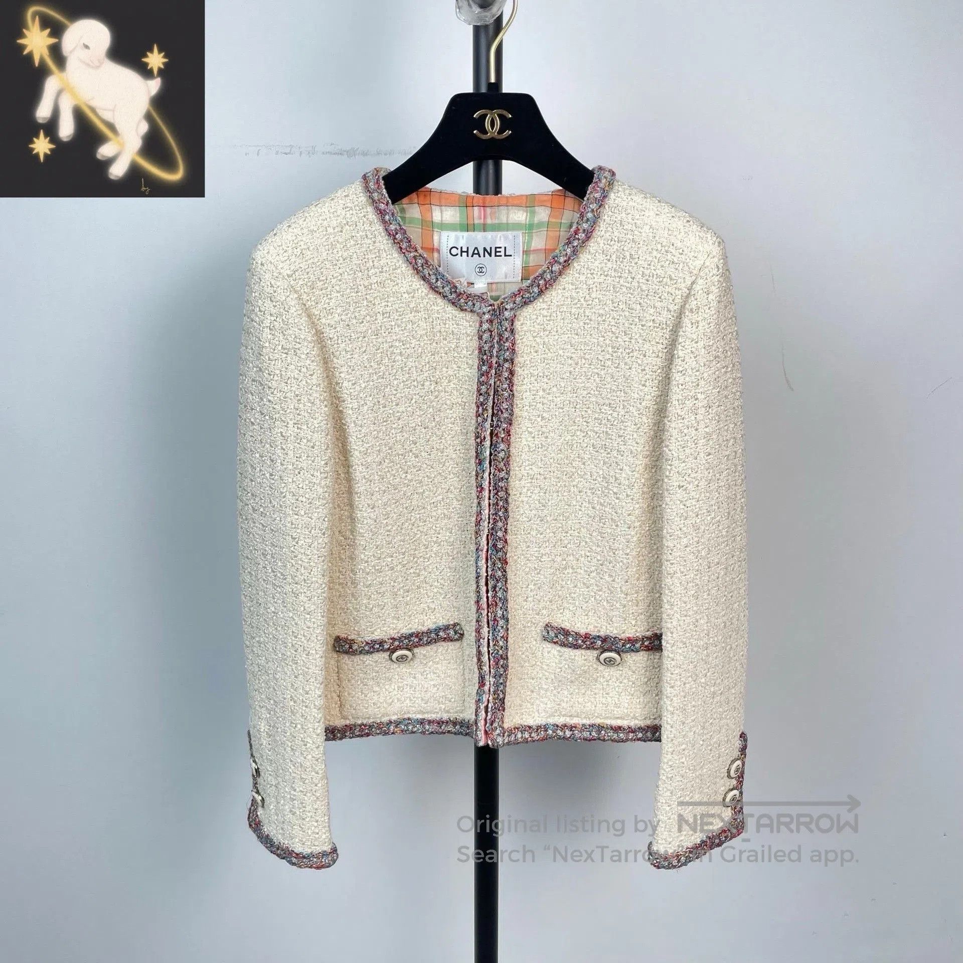 Chanel Chanel Cream Two. Size XS / US 0-2 / IT 36-38 - 1 Thumbnail