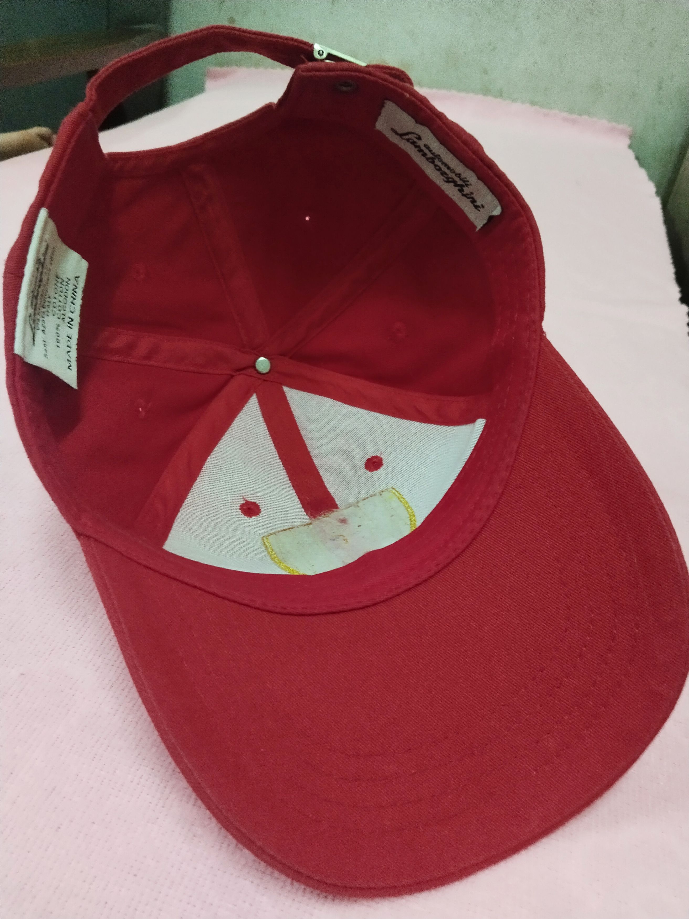 Lamborghini AUTOMOBILI LAMBORGHINI OFFICIAL HAT CAP Size ONE SIZE - 8 Thumbnail