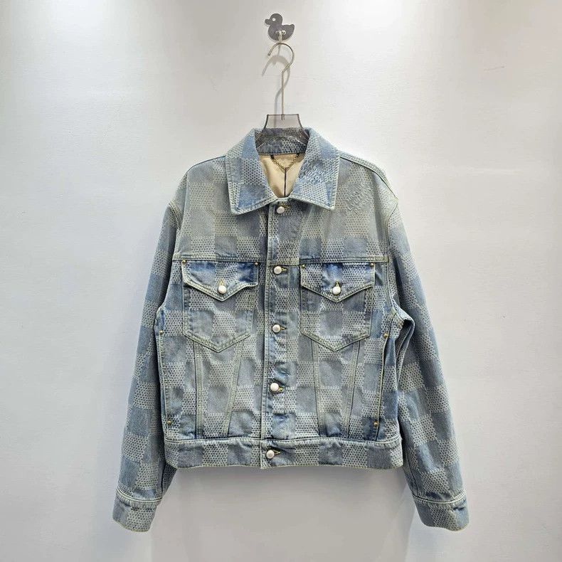 Louis Vuitton Louis Vuitton 24 New FeiDong Co-branded 3D Plaid Jacquard Size US M / EU 48-50 / 2 - 1 Thumbnail