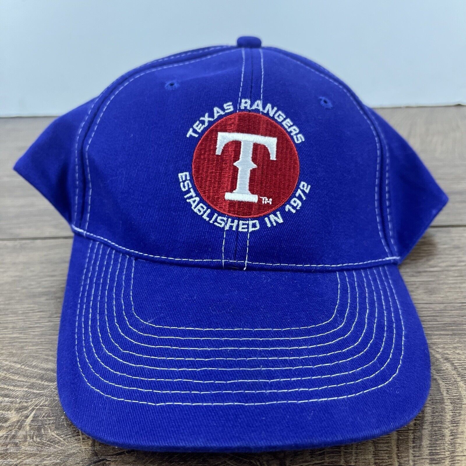 Other Texas Rangers Hat Adjustable Hat Blue Established 1972 Hat B Size ONE SIZE - 3 Thumbnail
