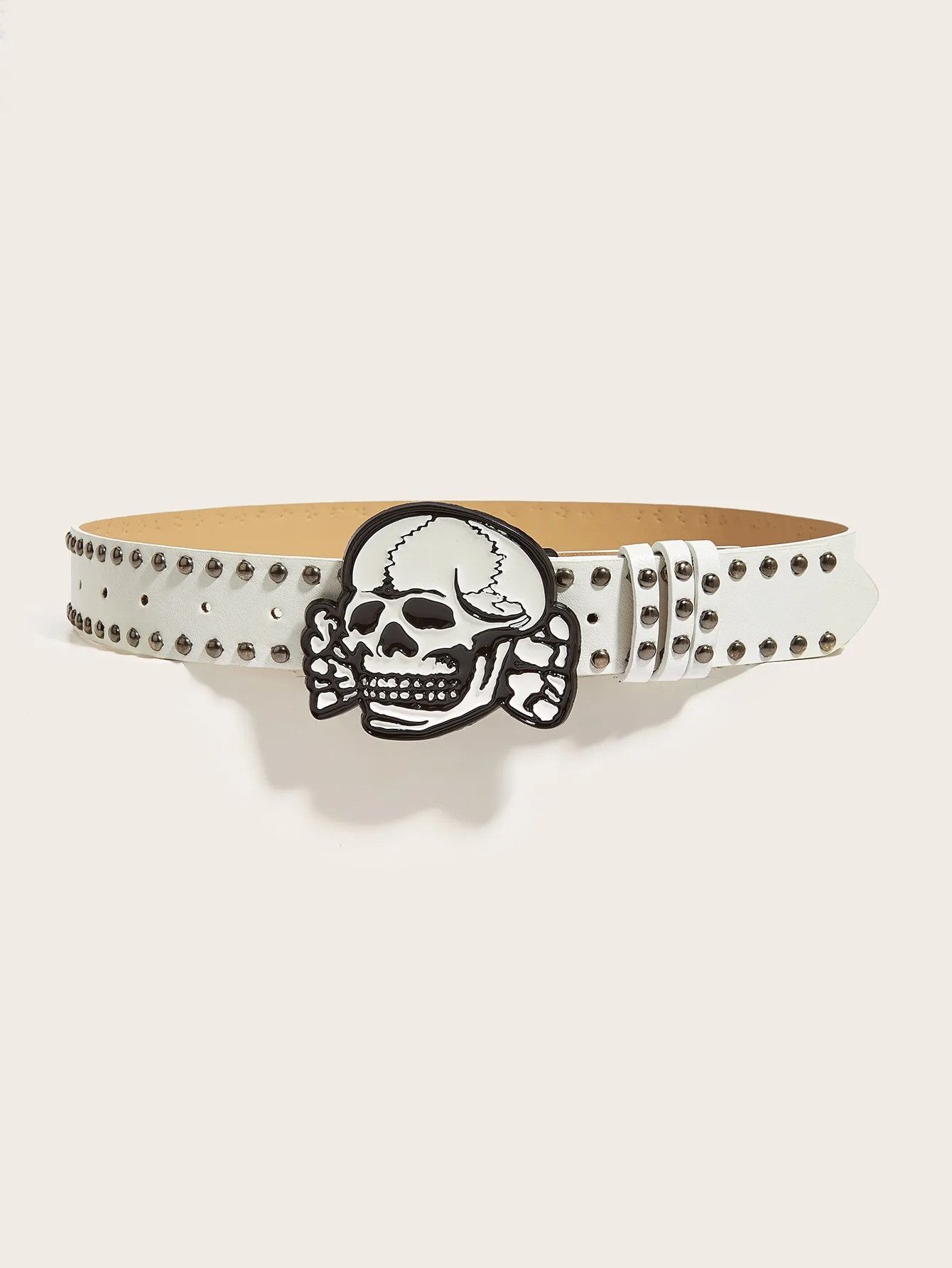 Vintage Vintage Shadow Skull Street Belt Size ONE SIZE - 2 Thumbnail