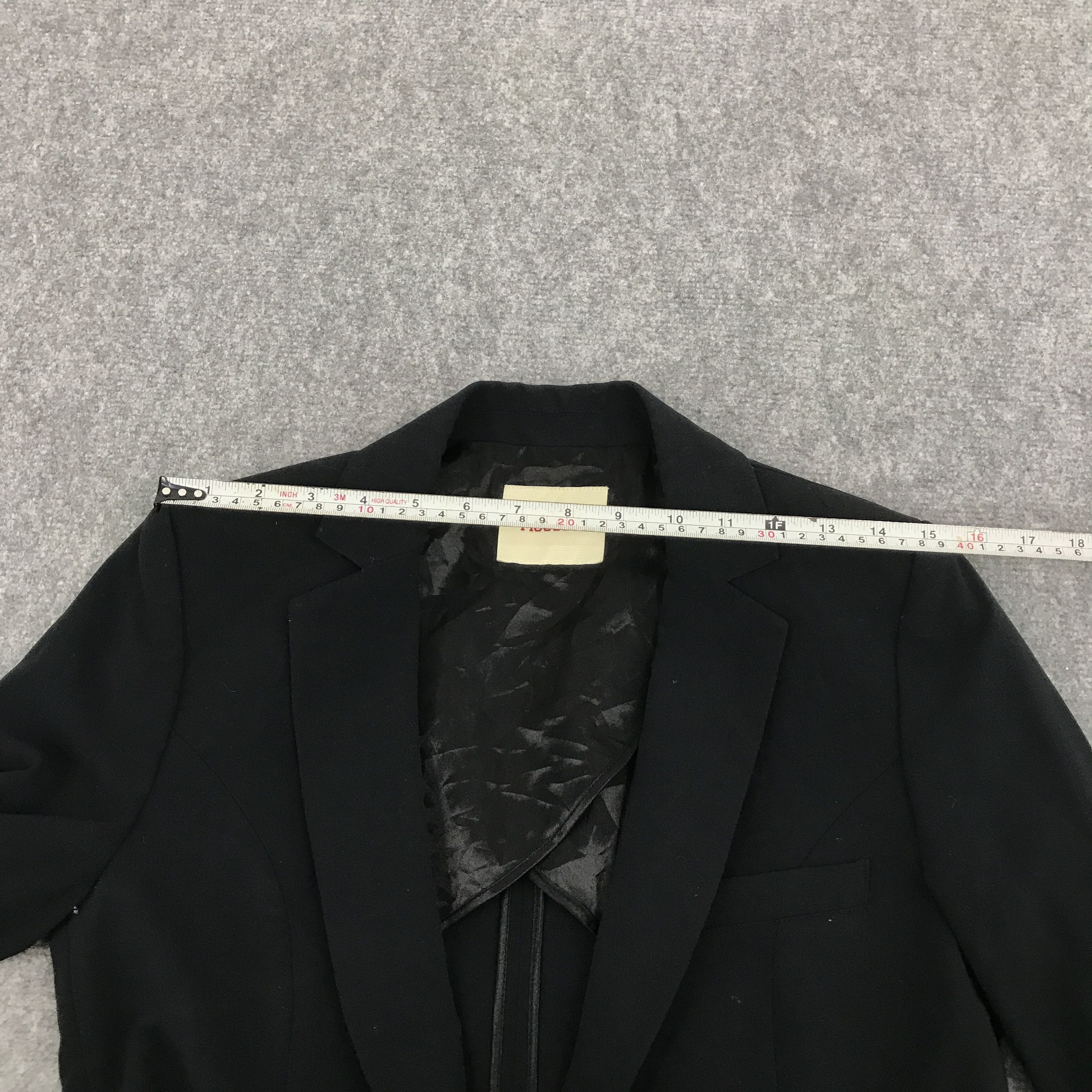 Japanese Brand × MOUSSY Moussy Black blazer coat jacket Size US M / EU 48-50 / 2 - 9 Thumbnail