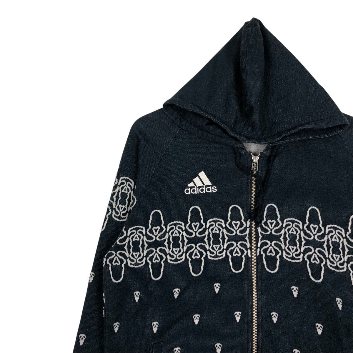 Adidas Adidas Vintage Badana Style Abstract Sweater Hoodie Small Size US S / EU 44-46 / 1 - 6 Thumbnail
