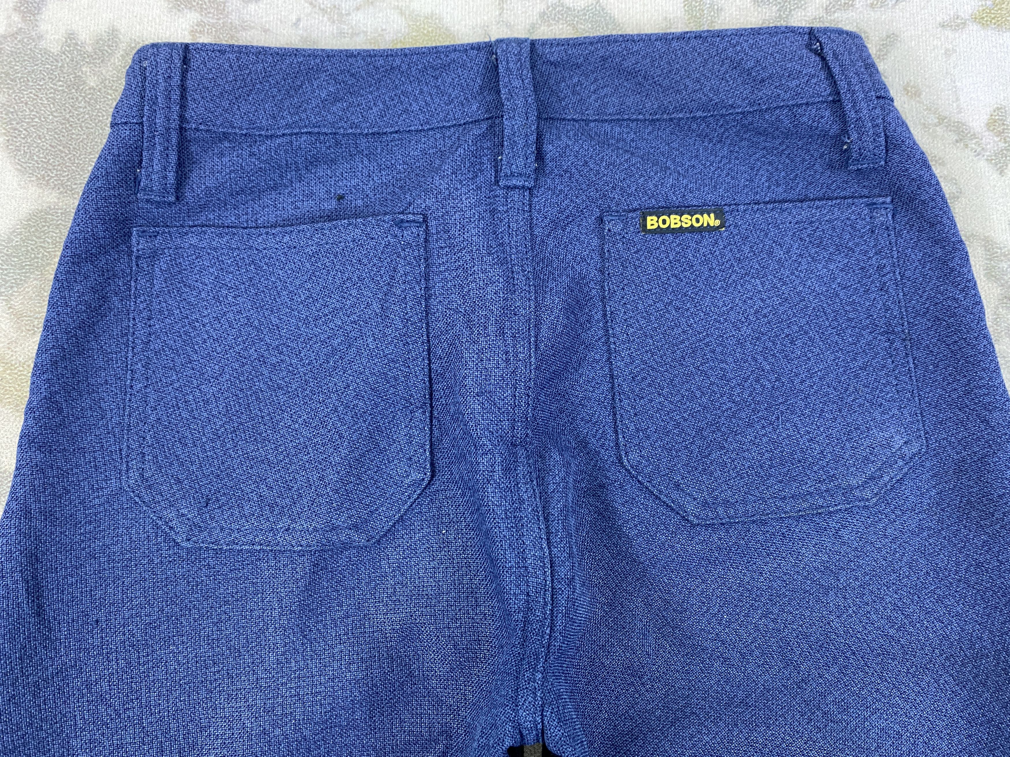 Japanese Brand Vintage Bobson Bush Pants Flare 26x27 Denim- JN3893 Size 26" / US 2 / IT 38 - 4 Thumbnail