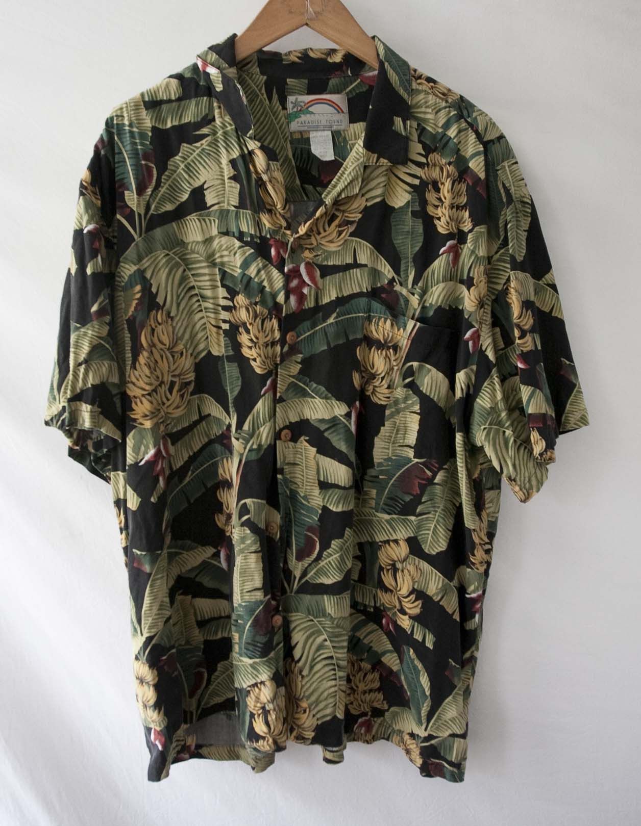 Paradise Found Paradise Found Hawaiian Shirt 100% Rayon Size XL Floral Size US XL / EU 56 / 4 - 4 Thumbnail