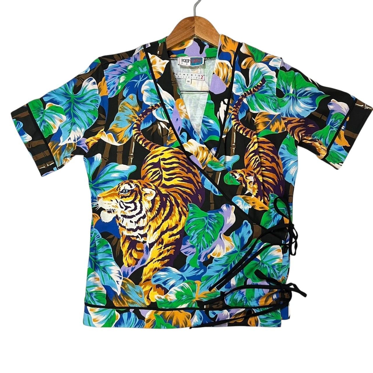 Kenzo Vintage KENZO memento collection 2 Jungle Hawaiian Shirts Size M / US 6-8 / IT 42-44 - 1 Thumbnail