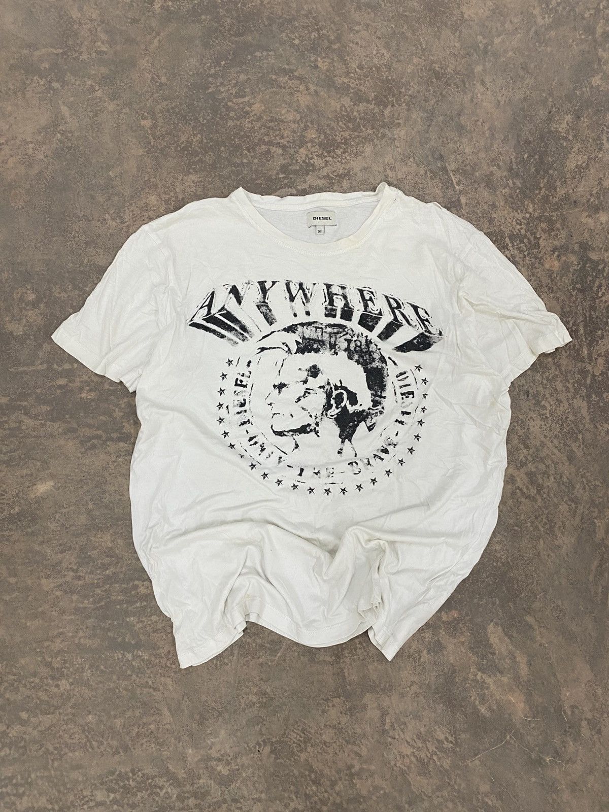 Hysteric Glamour Sick☠️ Diesel Punk Head Mohawk Tee Tshirt Lgb Grunge Size US M / EU 48-50 / 2 - 1 Thumbnail
