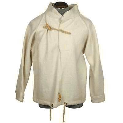 Vintage 40s-50s Royal Navy Fearnought Smock Wool Jacket Rare