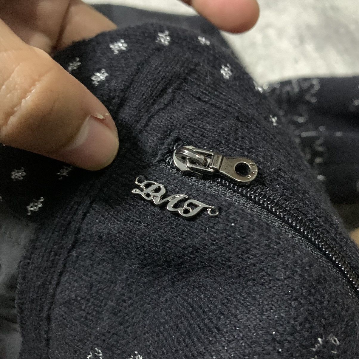If Six Was Nine JAPANESE FUR KNIT JACKET IFSIXWASNINE LGB Size M / US 6-8 / IT 42-44 - 8 Thumbnail