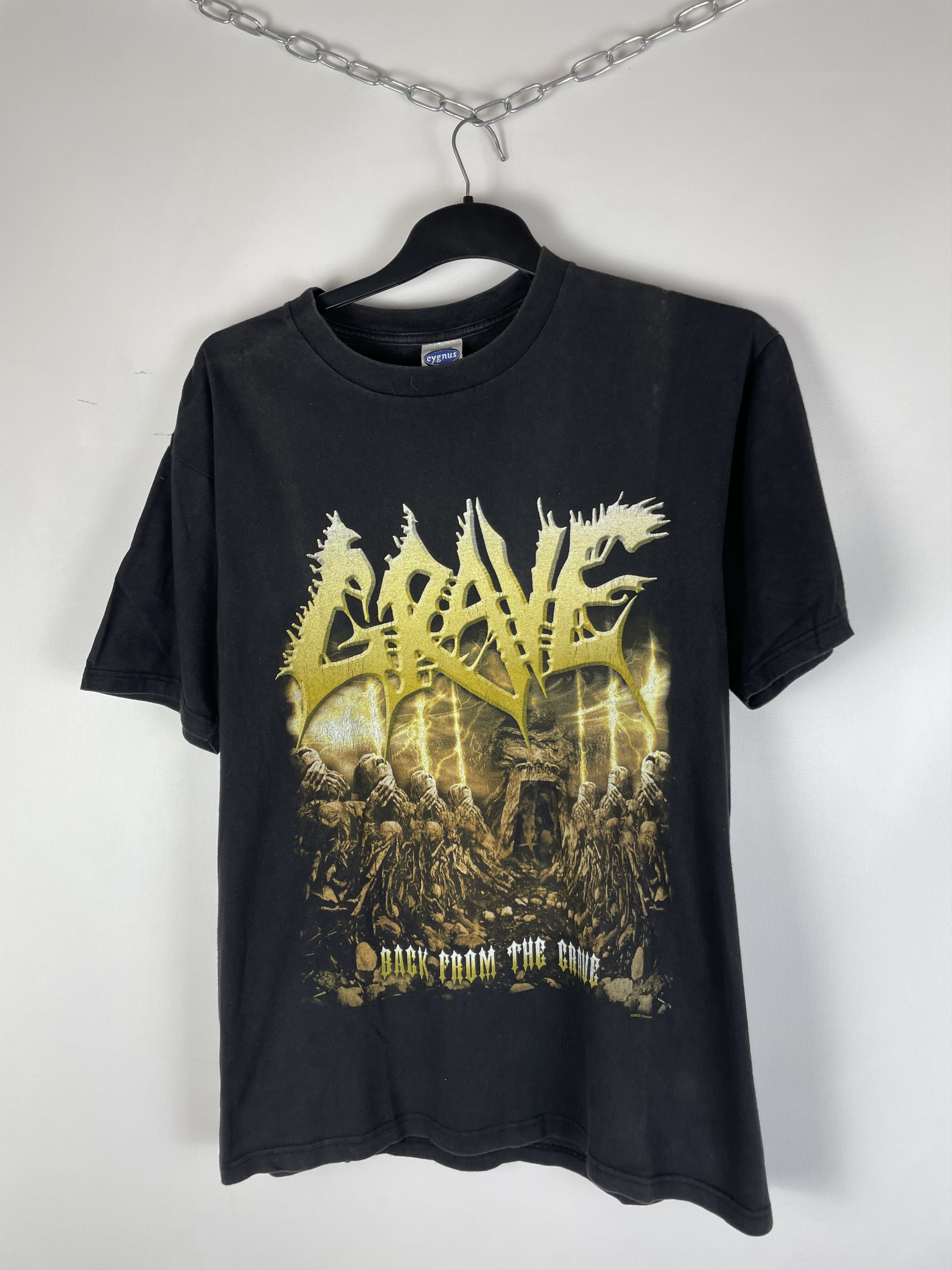 Band Tees Vintage Band Tee Grave 2003 Size US L / EU 52-54 / 3 - 2 Thumbnail