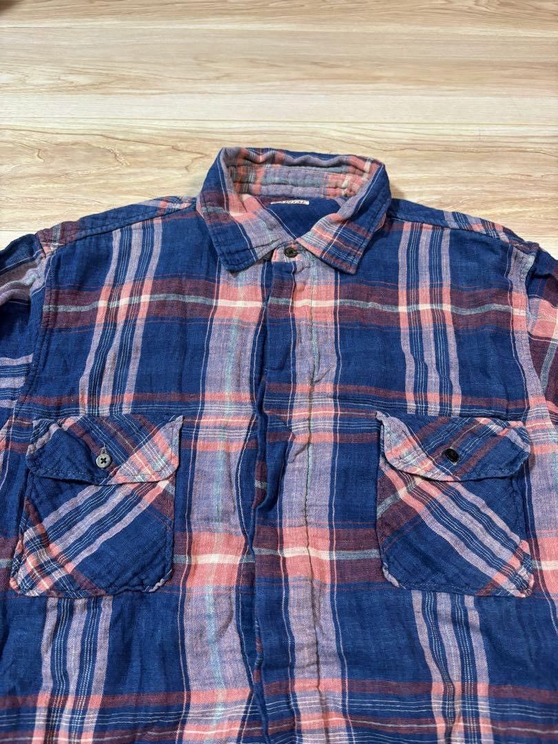 Kapital Flannel Button Up Shirt Size US L / EU 52-54 / 3 - 2 Thumbnail