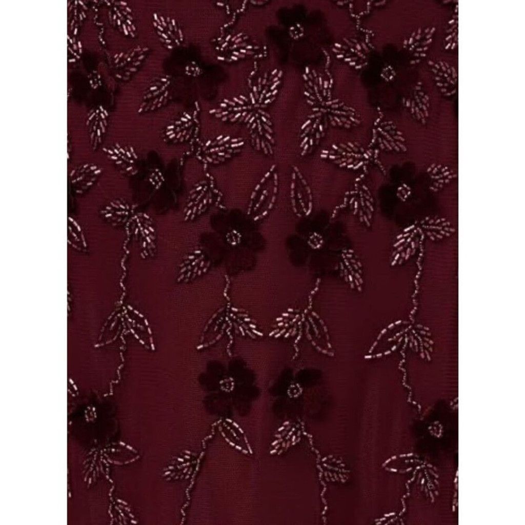 Adrianna Papell Adrianna Papell Beaded Gem Illusion Dress Gown Size 14 Size XL / US 12-14 / IT 48-50 - 3 Thumbnail