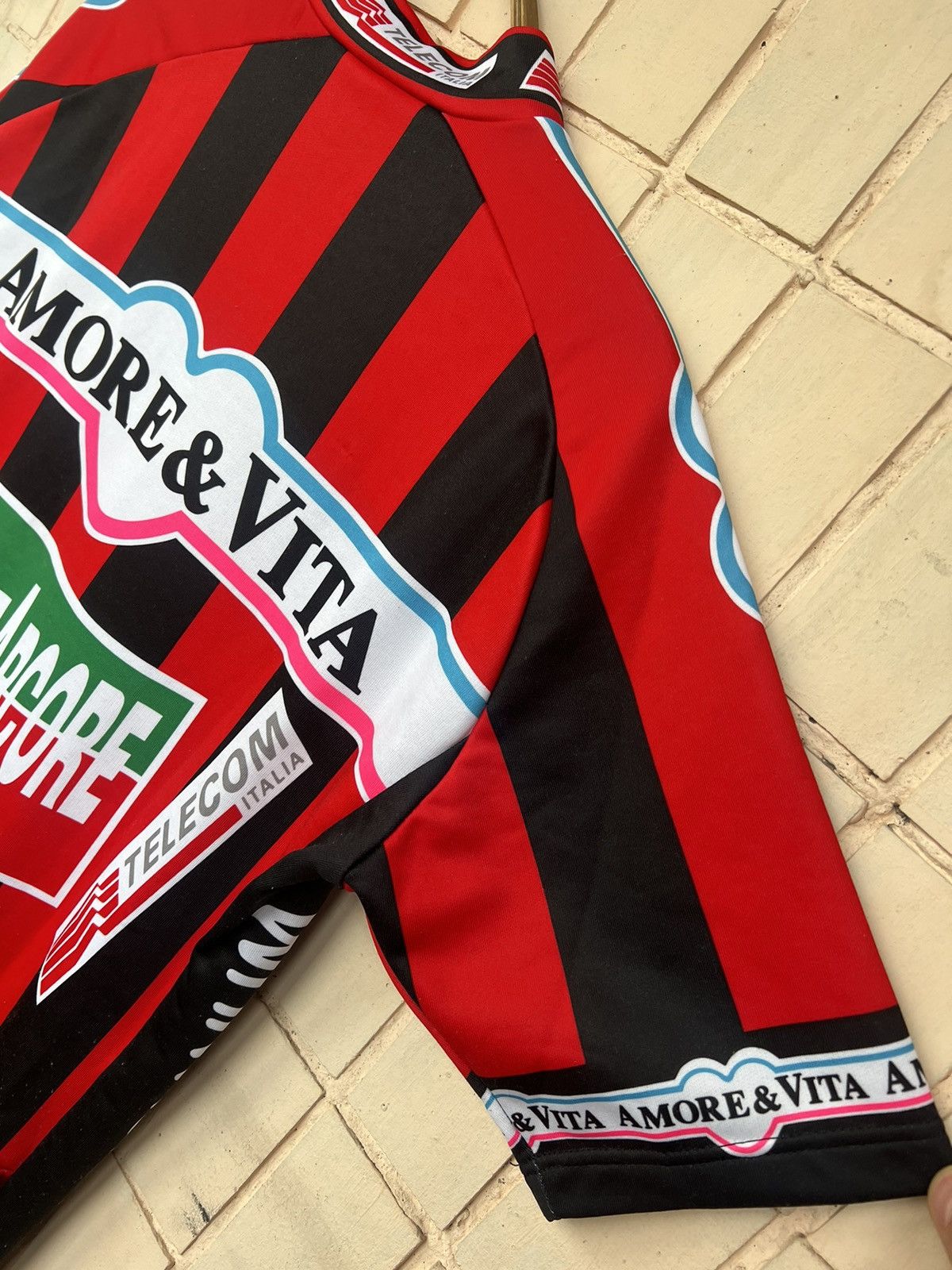 Bicycle Vintage Race 90s Jersey Amore Vita Canova Y2K Pepsi Size US M / EU 48-50 / 2 - 16 Thumbnail