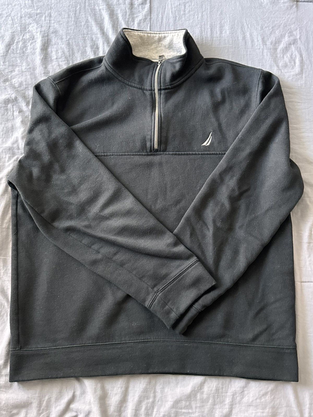 Nautica Náutica Sweatshirt Quarter zip up b Size US L / EU 52-54 / 3 - 1 Thumbnail