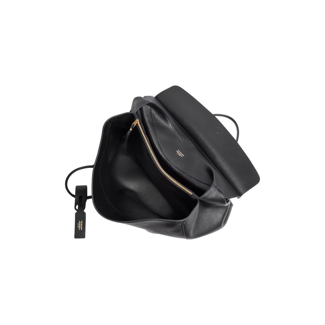 BALENCIAGA Bel Air Carrie $4790 Black Leather Carry All Bag