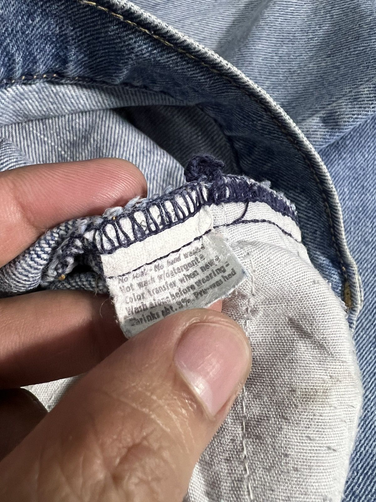 Levi's Vintage 70’s Levi’s Orange Tab Mud Wash Jean Size US 28 / EU 44 - 18 Thumbnail