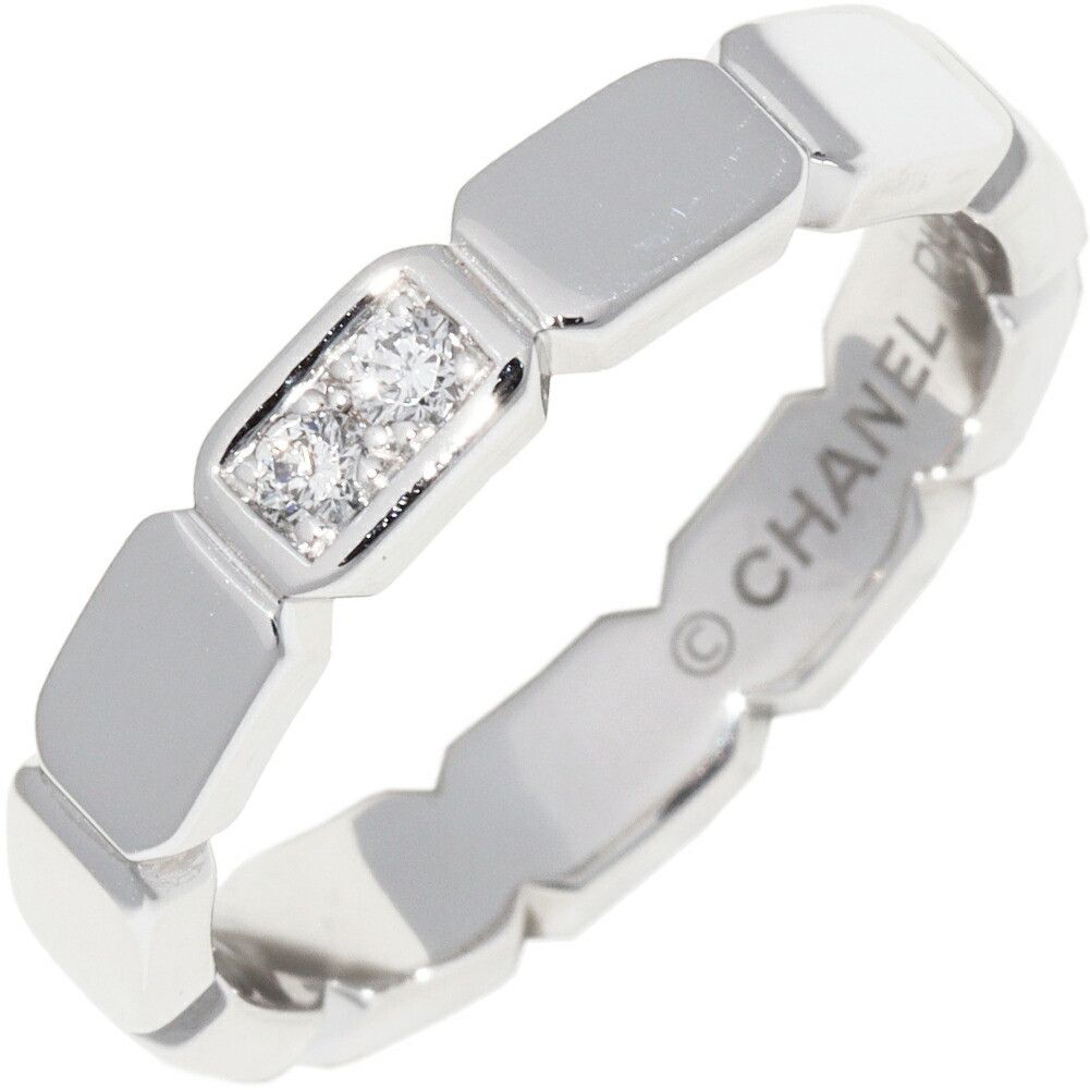 Chanel Chanel Chanel Premiere Promesse Pt950 Diamond Ring Precious Metal Ring J4004 DUTY FREE for USA Size ONE SIZE - 1 Thumbnail