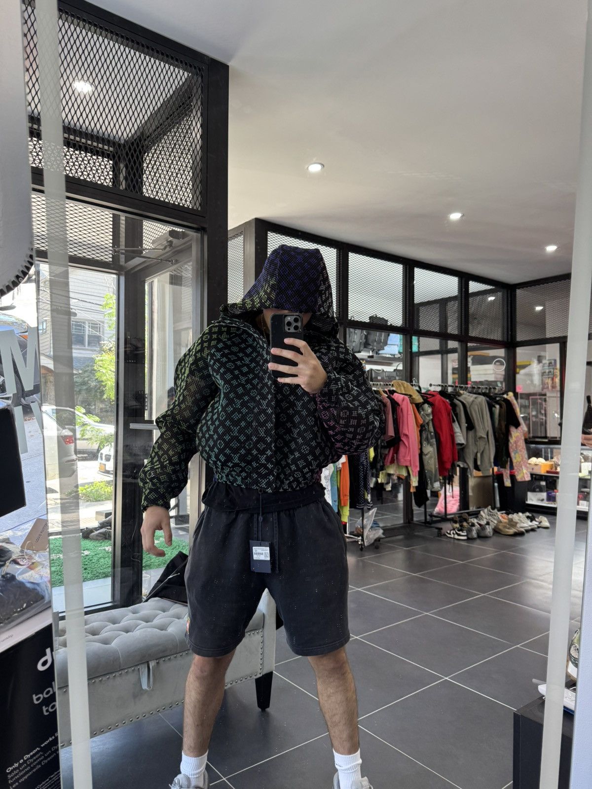 Louis Vuitton Louis Vuitton Louis Vuitton Gradient Design Hooded Jacket Size US M / EU 48-50 / 2 - 2 Thumbnail
