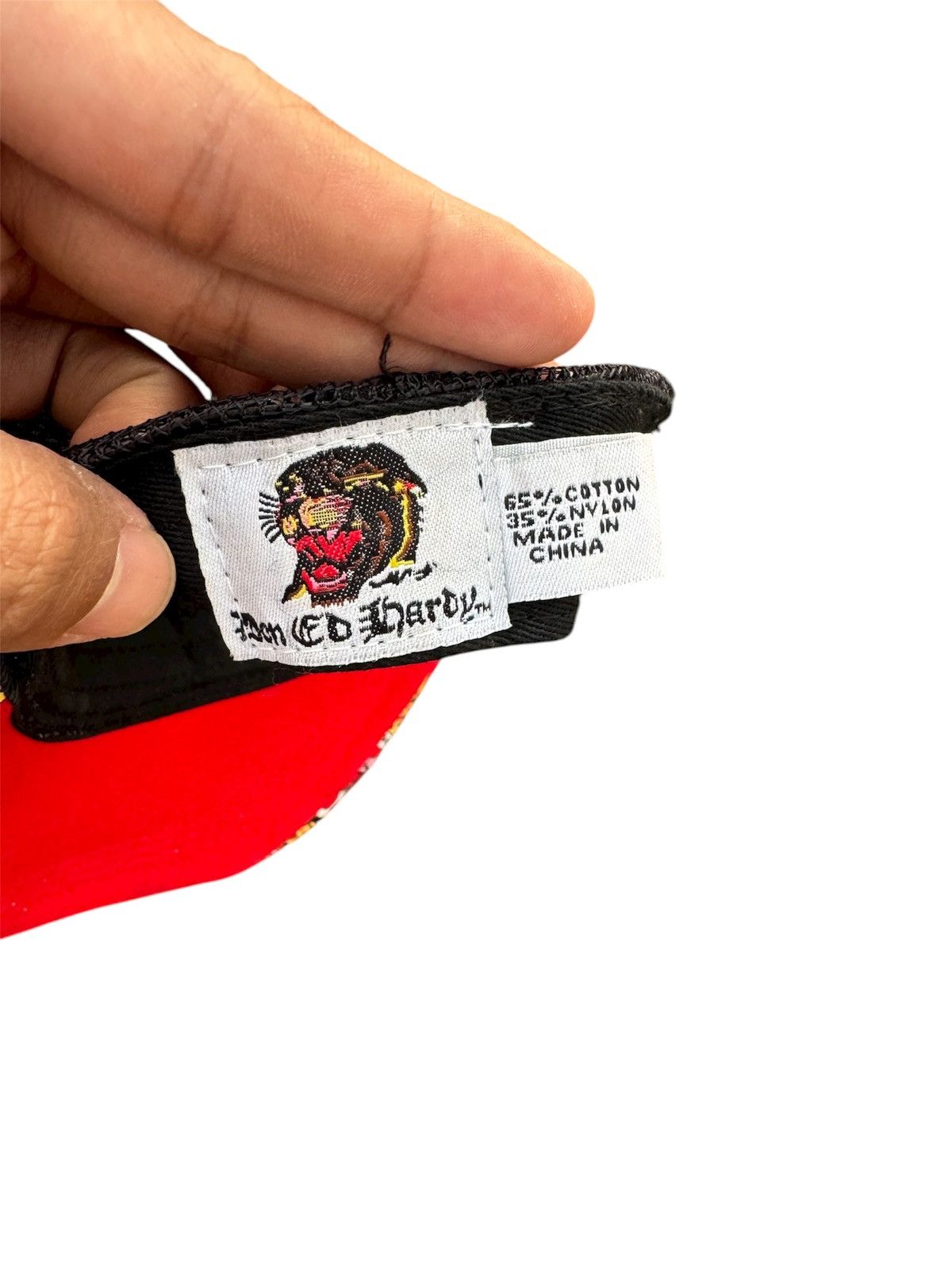 Ed Hardy VINTAGE ED HARDY BY CHRISTIAN AUDIGIER TRUCKER HAT Size ONE SIZE - 8 Thumbnail