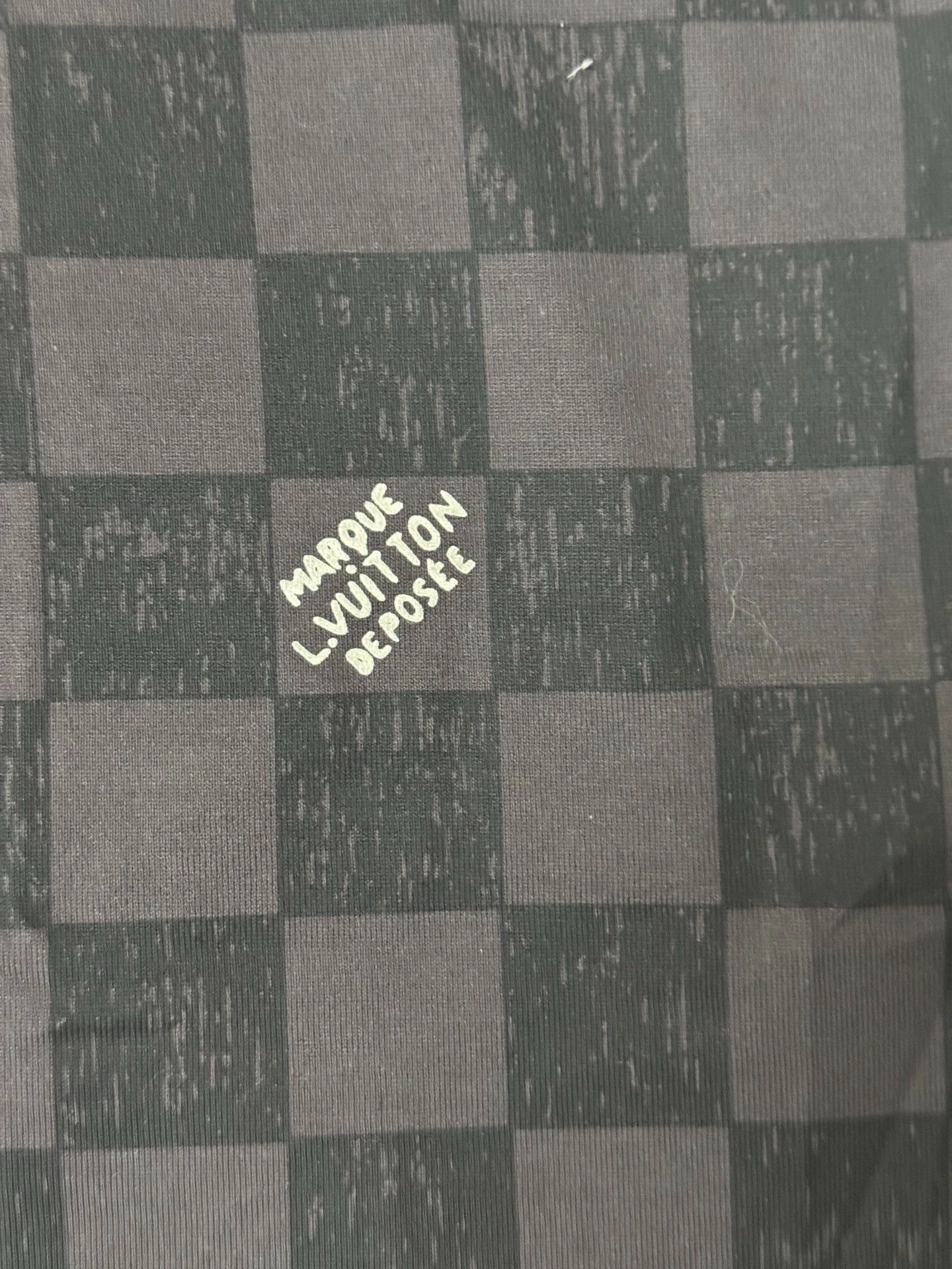 Louis Vuitton LV Damier Checkerboard Short Sleeve Authentic Tee Size US L / EU 52-54 / 3 - 2 Thumbnail