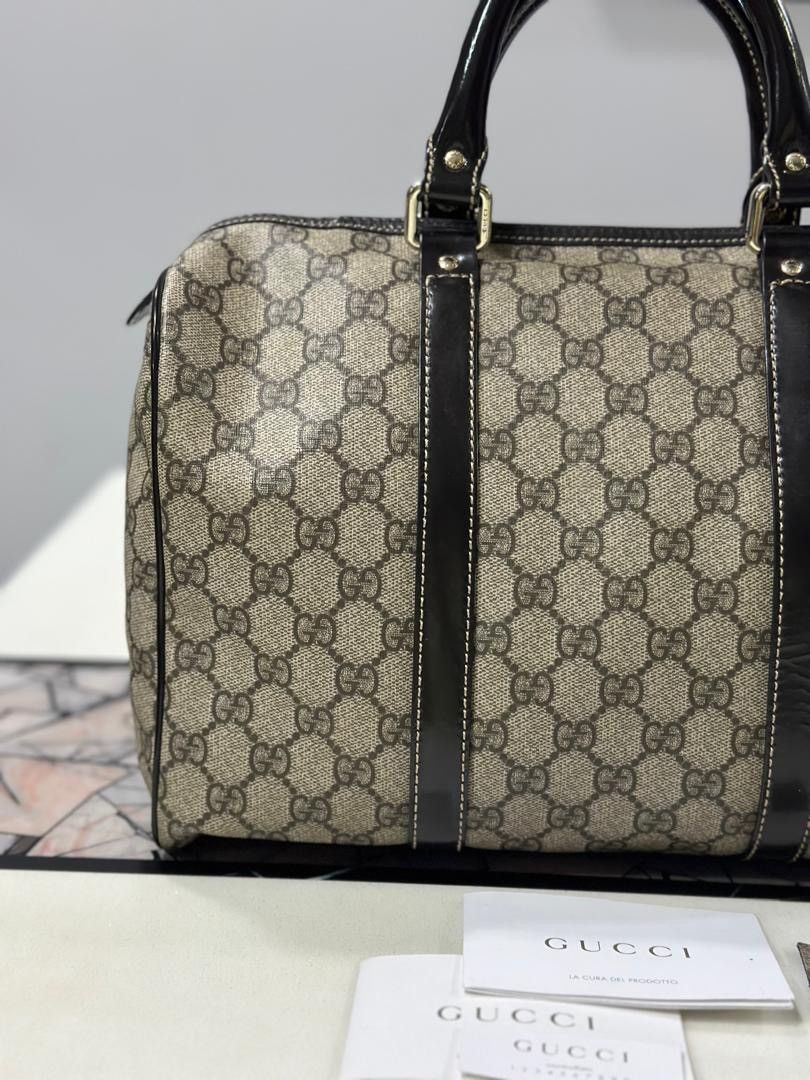 Gucci Authentic Gucci GG Supreme Joy Boston Bag Size ONE SIZE - 10 Thumbnail