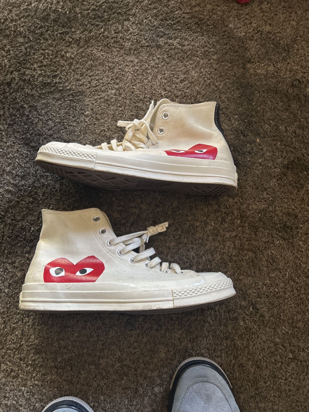 Comme des Garcons Como des garcon chuck taylor hi-tops Size US 9 / EU 42 - 5 Thumbnail