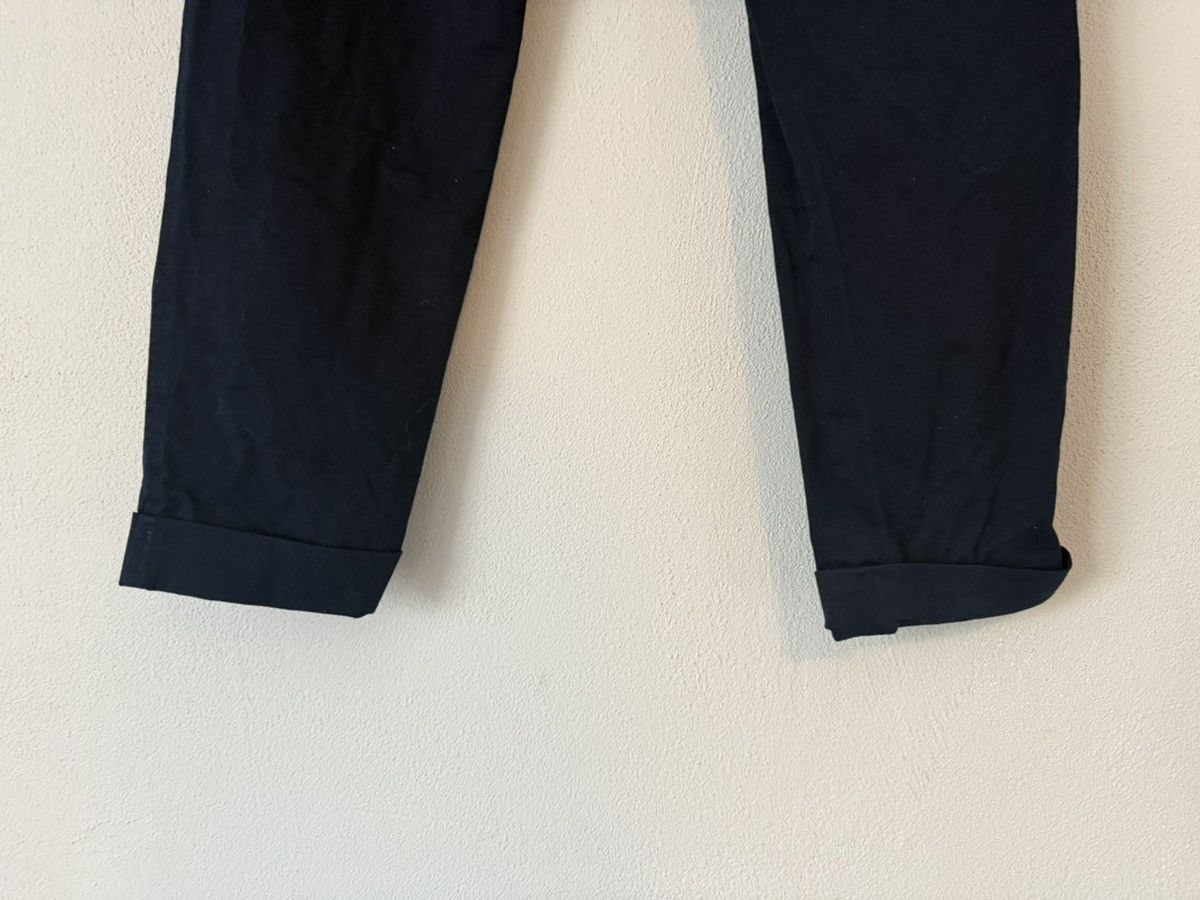 Gucci Navy Cotton-Stretch Trousers with Bee Patch Size US 30 / EU 46 - 8 Thumbnail