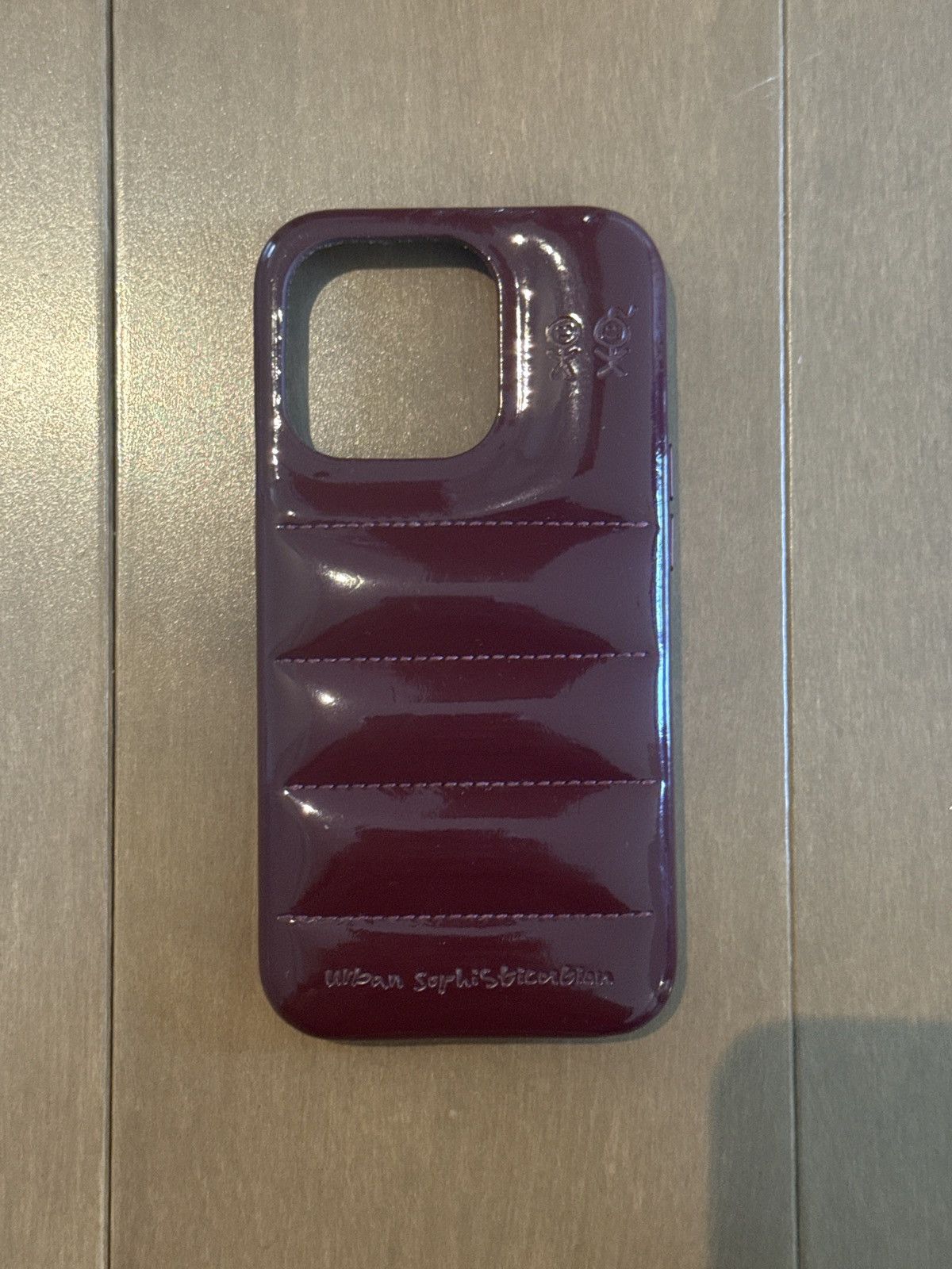 Urban Sophistication Burgundy iPhone 15 Pro Phone Case Size ONE SIZE - 3 Thumbnail