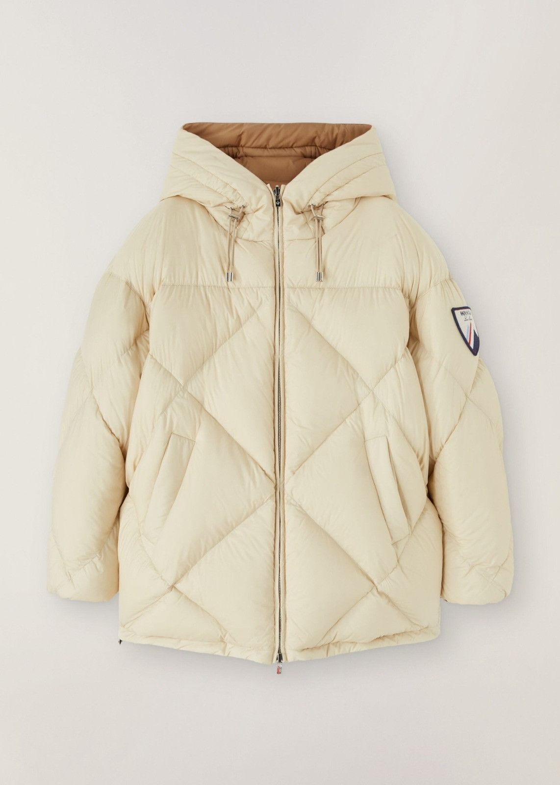 Loro Piana o1srvl11e0824 Reversible Puffer Jacket in Beige/Brown Size XL / US 12-14 / IT 48-50 - 1 Thumbnail