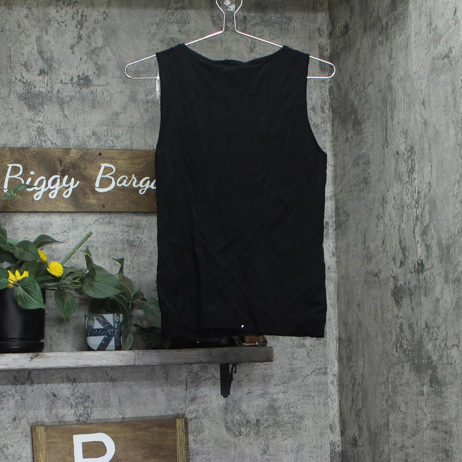 Other Kasper Womens Sleeveless Embroidered Top 10924833 Black Xs Size XS / US 0-2 / IT 36-38 - 2 Thumbnail