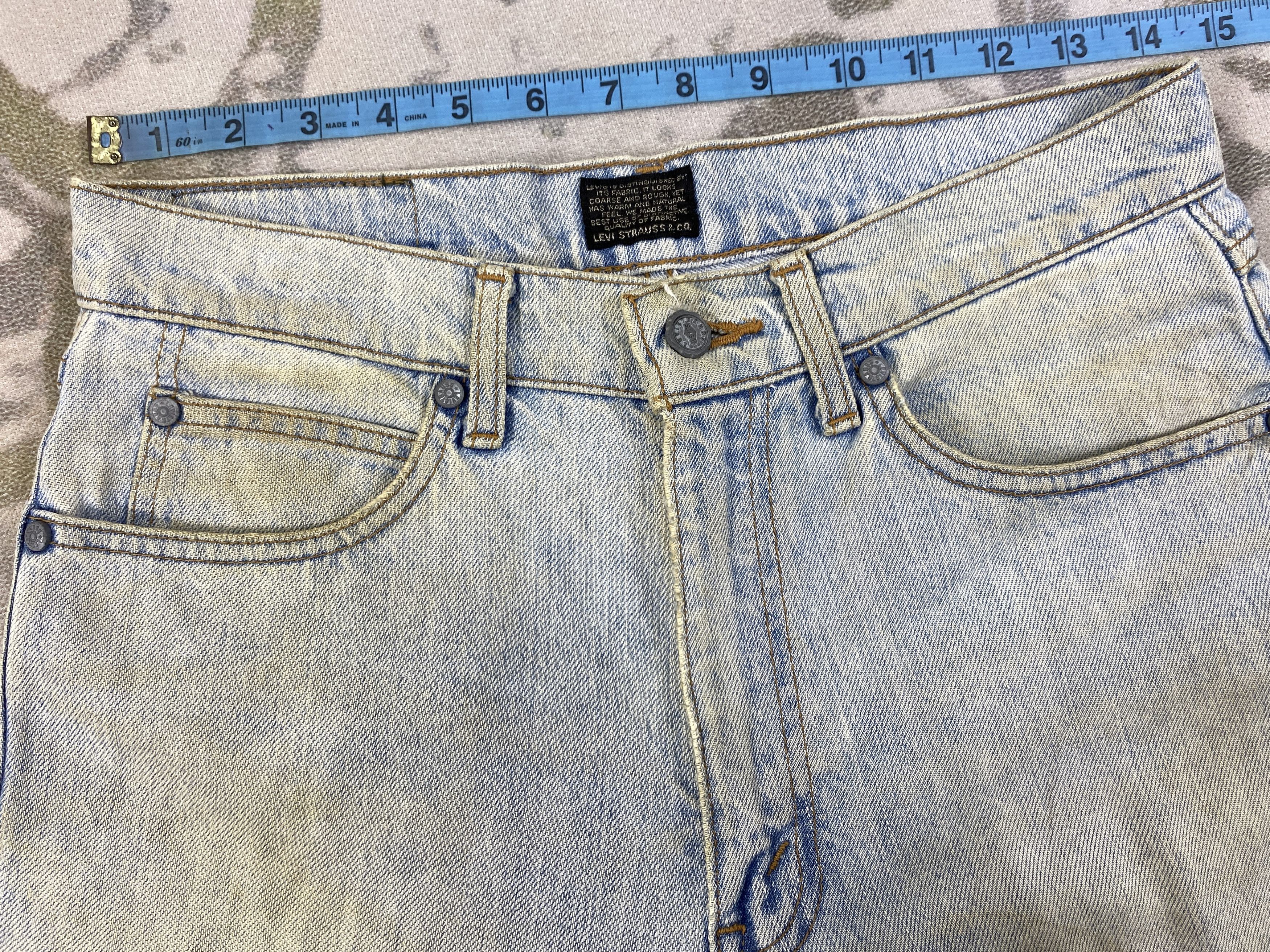 Levi's Light Wash Vintage Levis Jeans 29x26.5 Denim -JN1805 Size US 29 - 5 Thumbnail