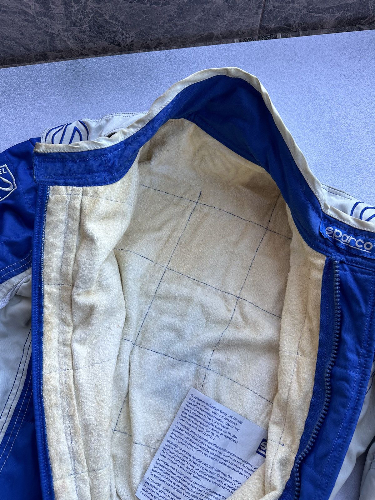 Vintage Sparco Cik-Fia 2001 Racing Tracksuit
