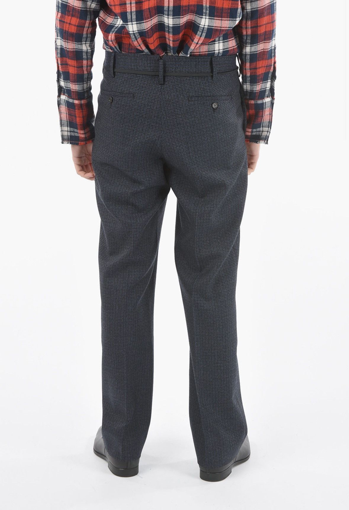 Marni NWT FW21 Houndstooth Virgin Wool Drawstring Trouser size 48 Size US 32 / EU 48 - 18 Thumbnail