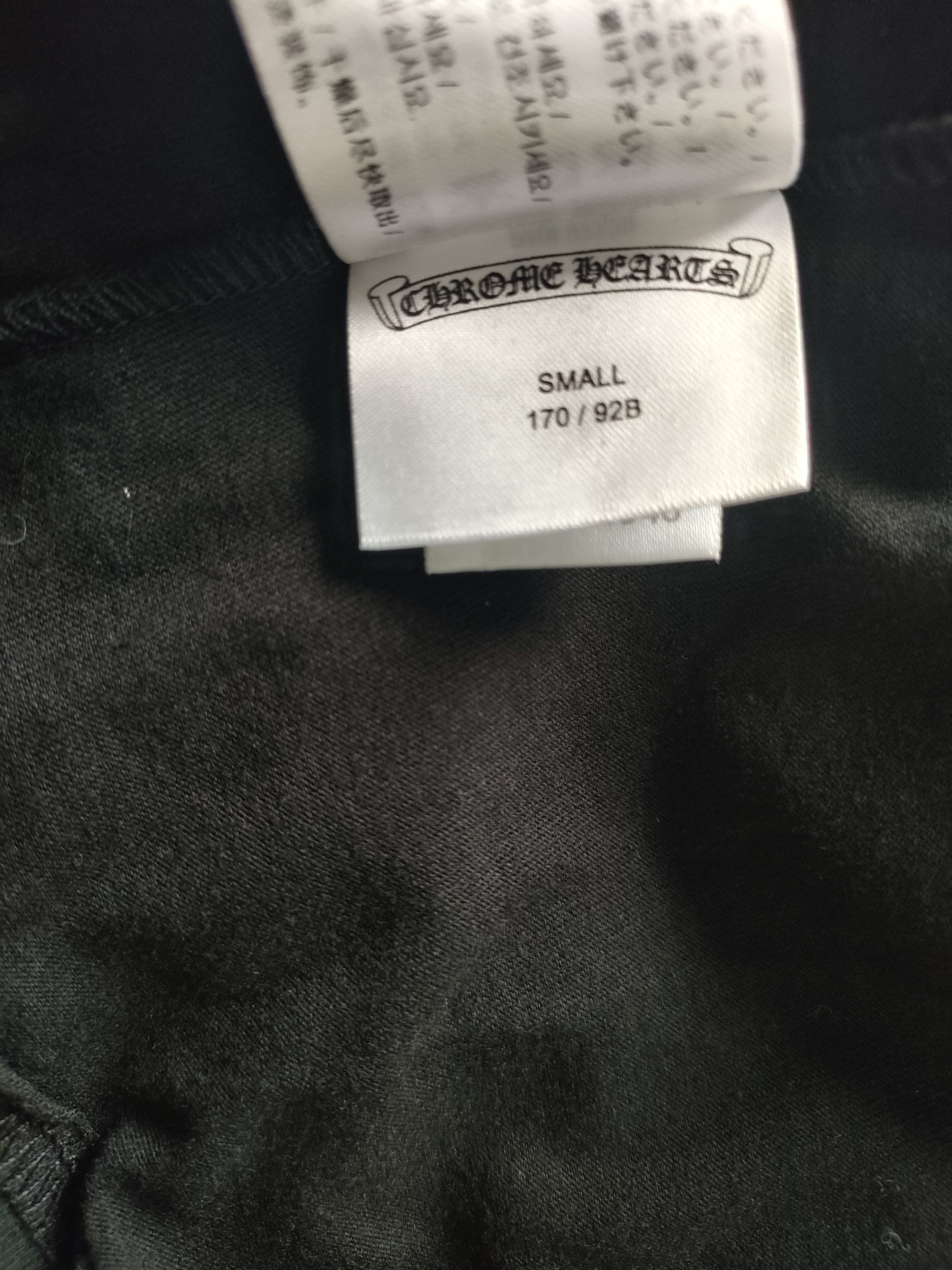 Chrome Hearts Chrome Hearts Rolling Stone Tongue Scroll Black Short Sleeve Size US S / EU 44-46 / 1 - 10 Thumbnail